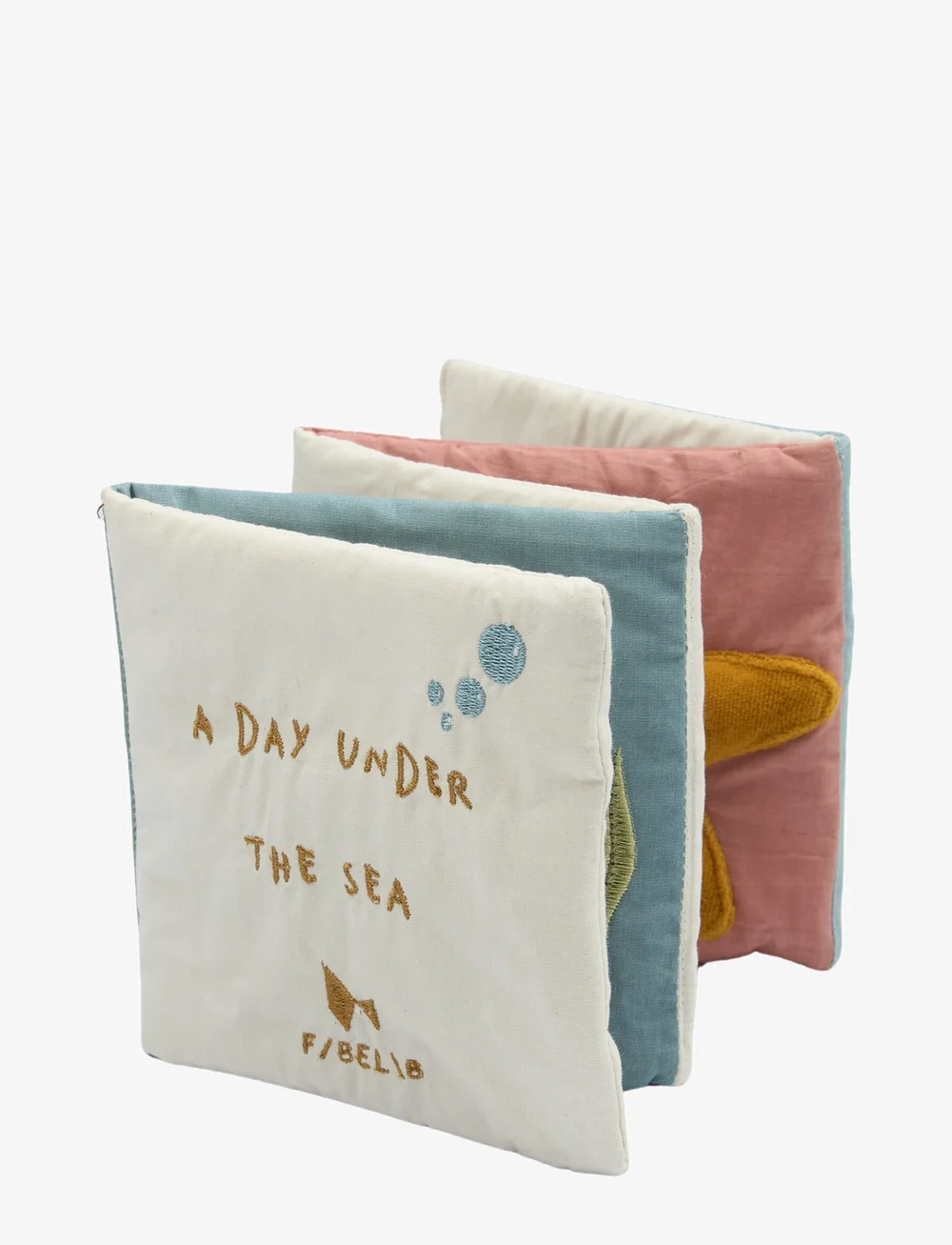 Fabelab - Fabric Book - Sea - baby-bücher - whisper white - 1