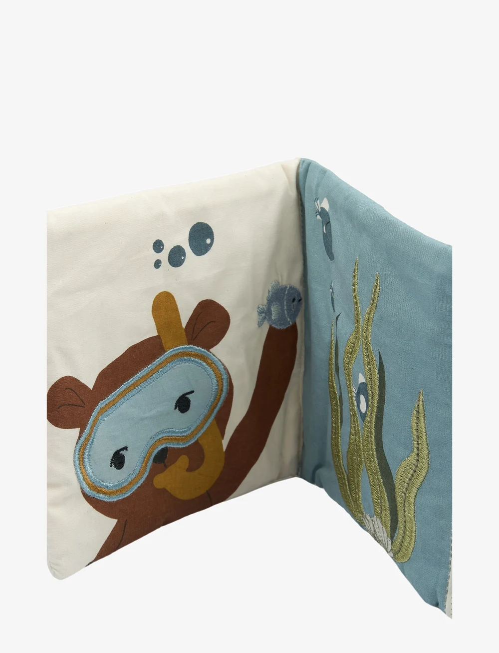 Fabelab - Fabric Book - Sea - baby-bücher - whisper white - 3