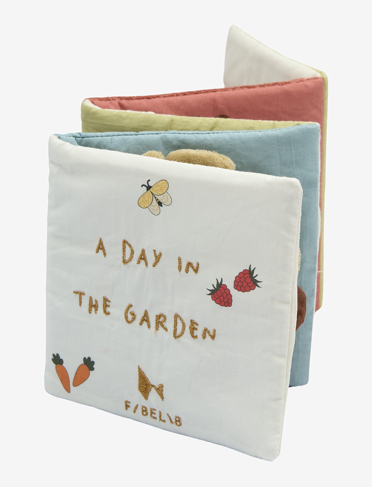 Fabelab - Fabric book - Garden - whisper white - 1