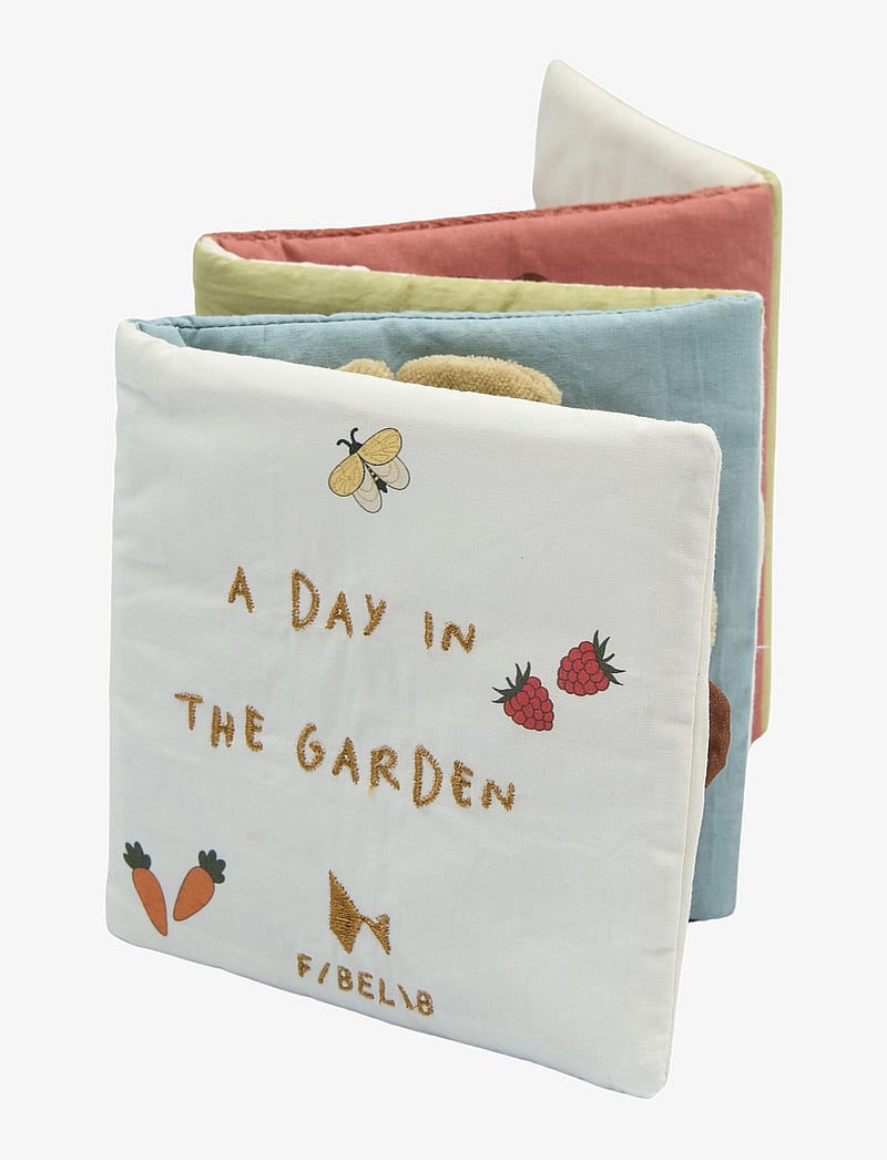 Fabelab - Fabric book - Garden - whisper white - 1