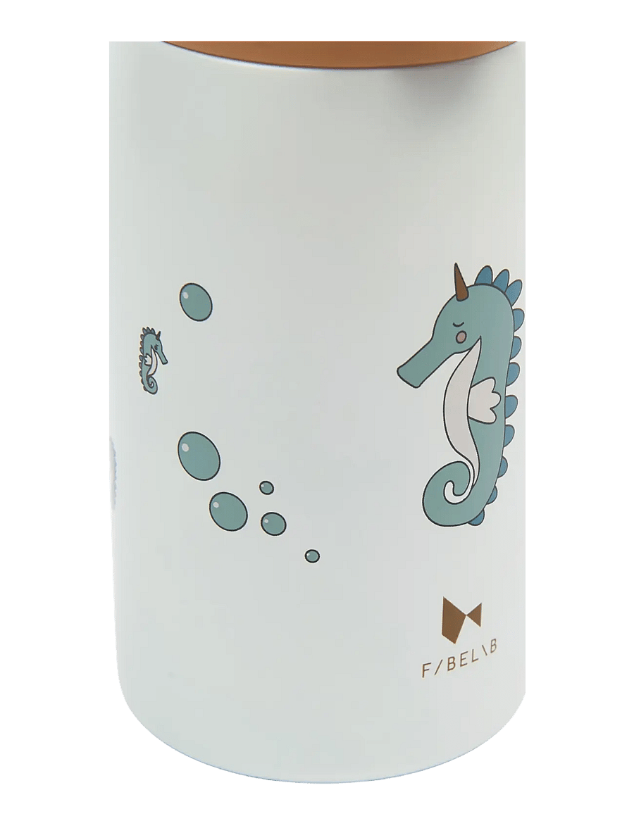 Fabelab - Water Bottle - Seahorse - wasserflaschen - whisper white - 1