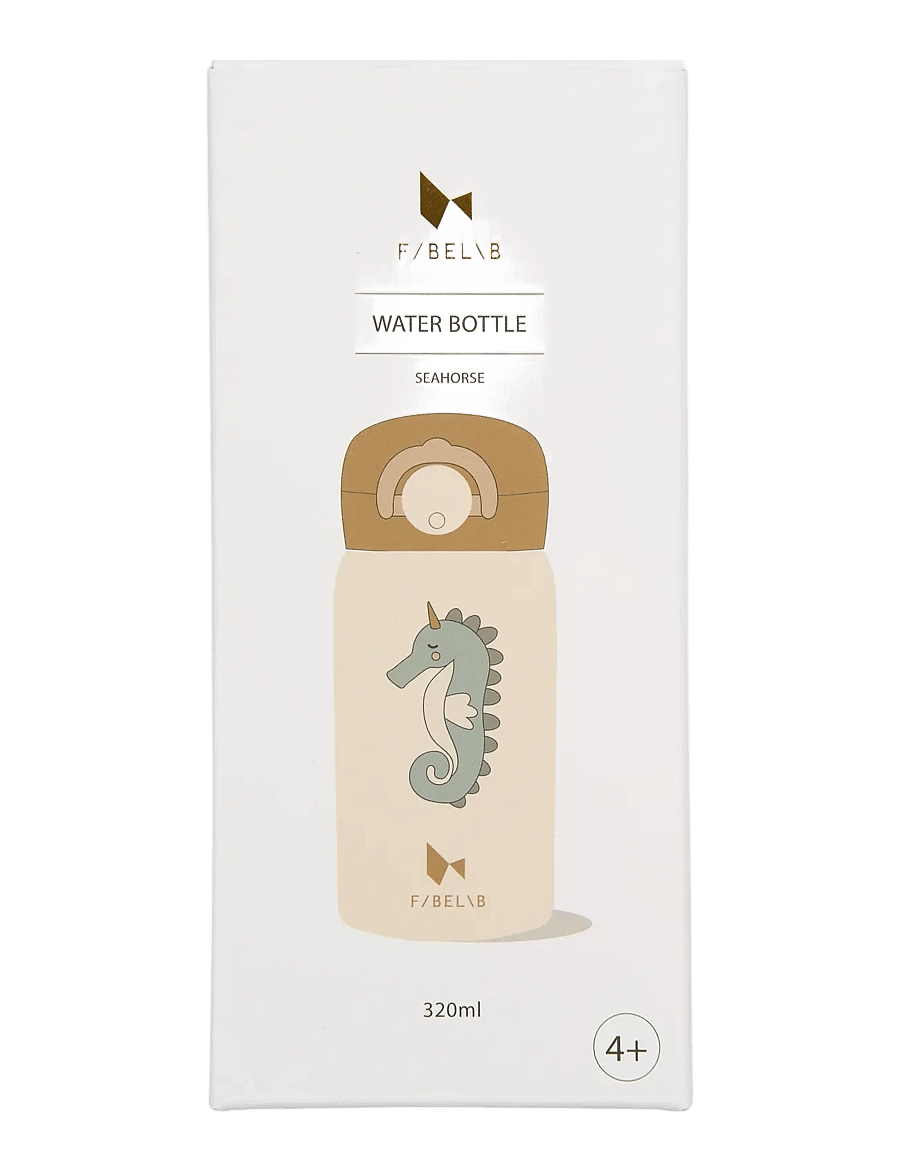 Fabelab - Water Bottle - Seahorse - wasserflaschen - whisper white - 3