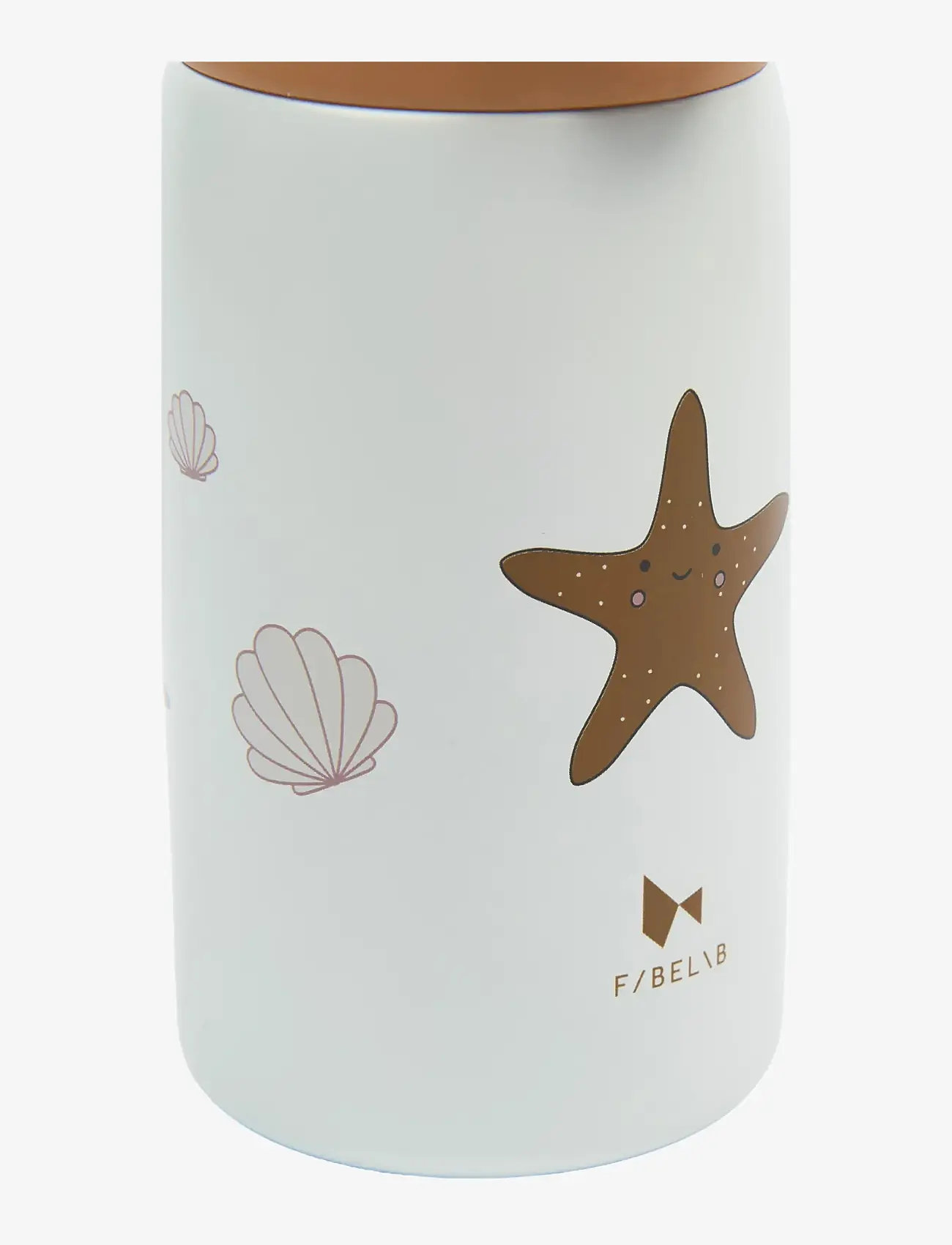 Fabelab - Water Bottle - Starfish - vattenflaskor - whisper white - 1