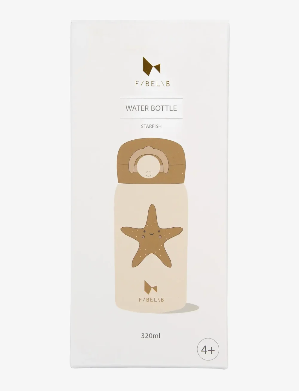 Fabelab - Water Bottle - Starfish - wasserflaschen - whisper white - 3
