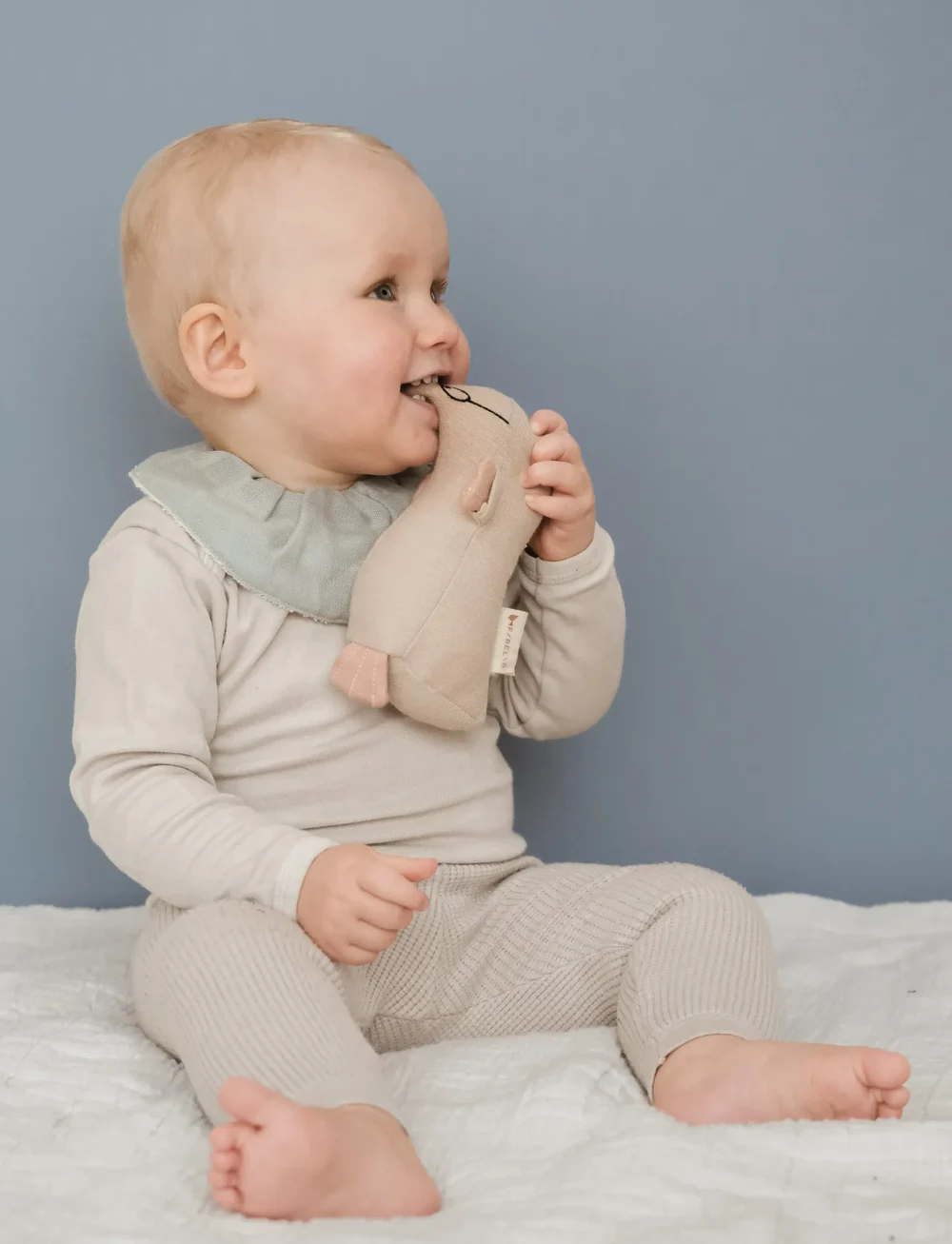 Fabelab - Ruffle Bib 3-pack - Under The Sea - Ärmlösa haklappar - goblin blue - 5