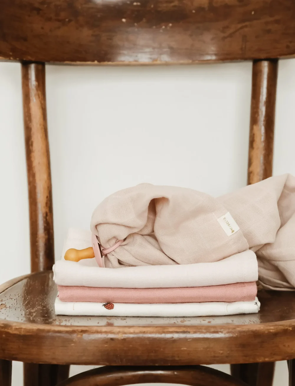 Fabelab - Muslin 4-pack - Into The Garden - musselinklude - peach whip - 3