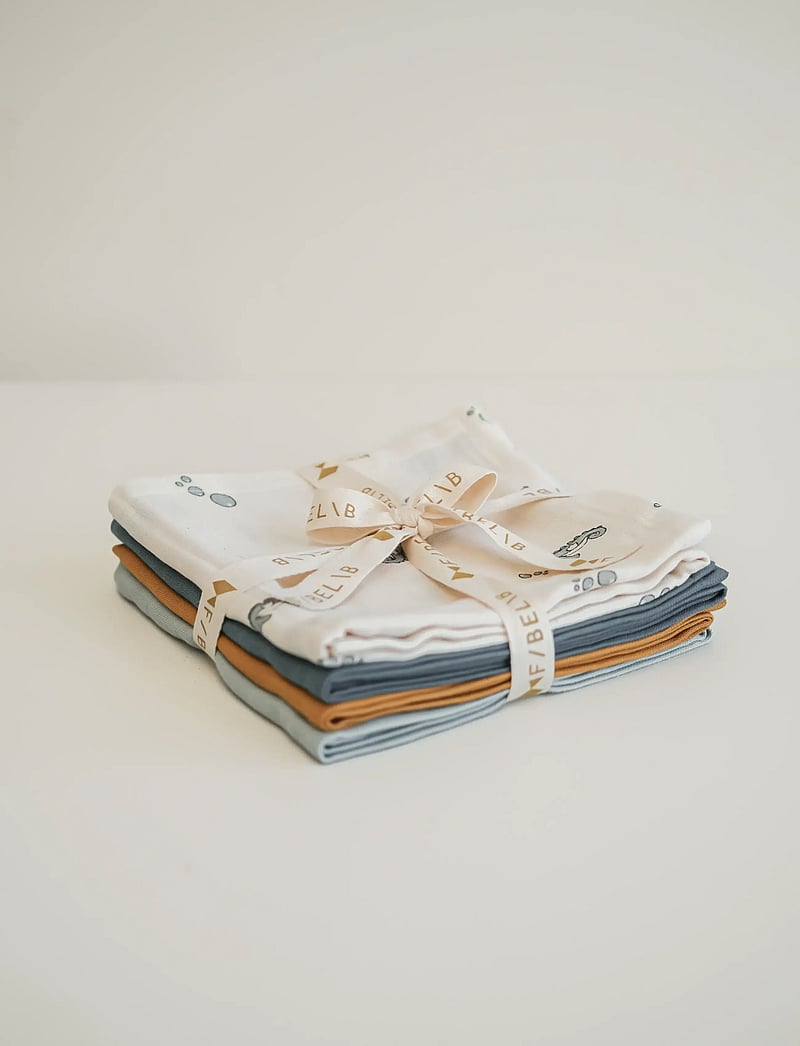 Fabelab - Muslin 4-pack - Under The Sea - mulltücher - wood thrush - 3