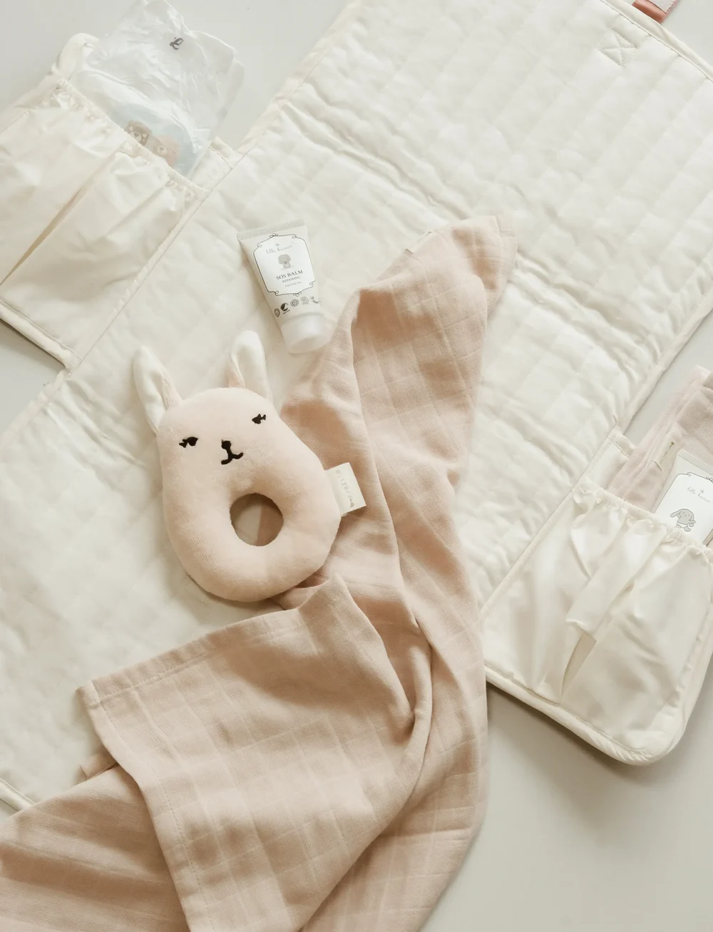 Fabelab - Changing Mat - skötbordsunderlägg - ash rose - 0