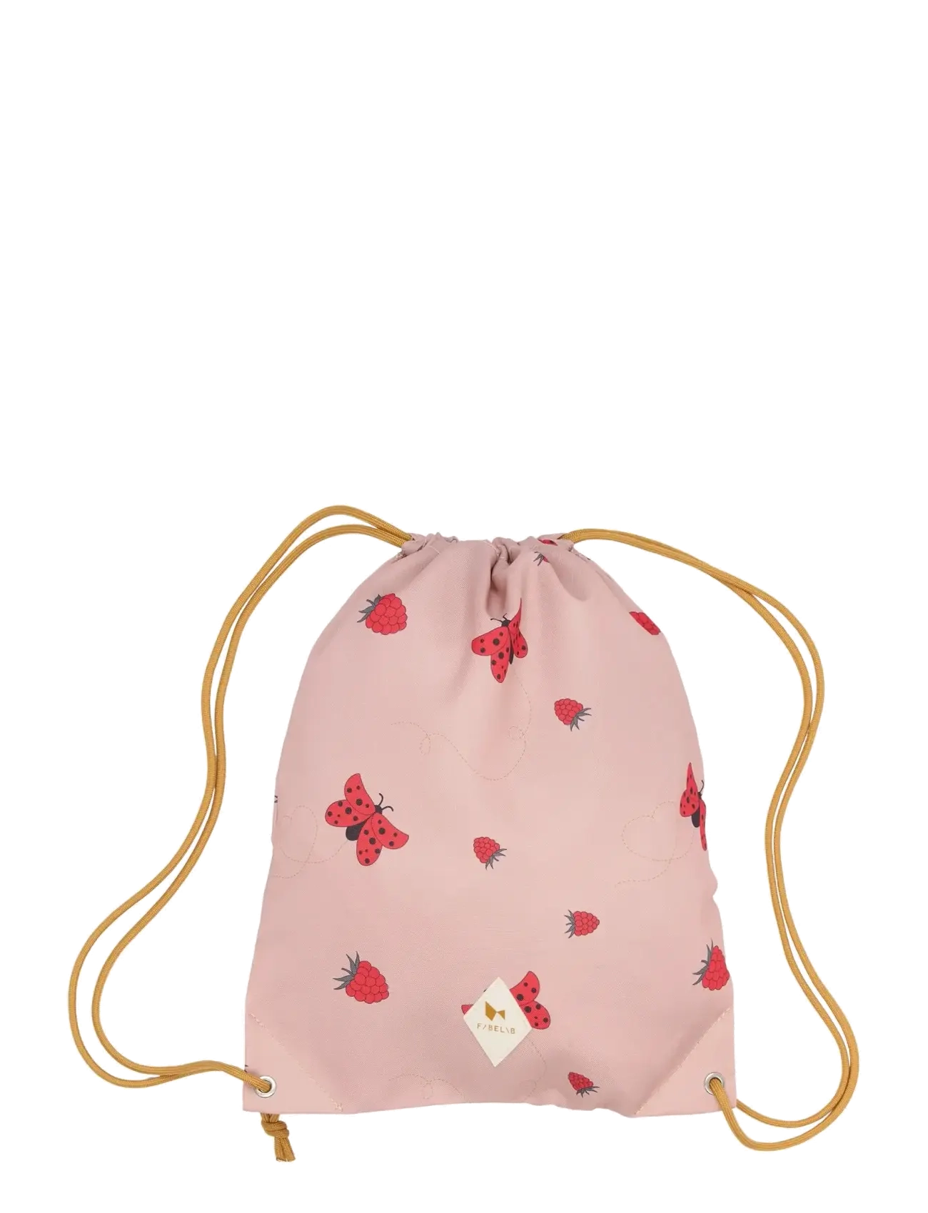 Fabelab String Bag - Into The Garden - Rucksäcke - SIROCCO / pink/rose