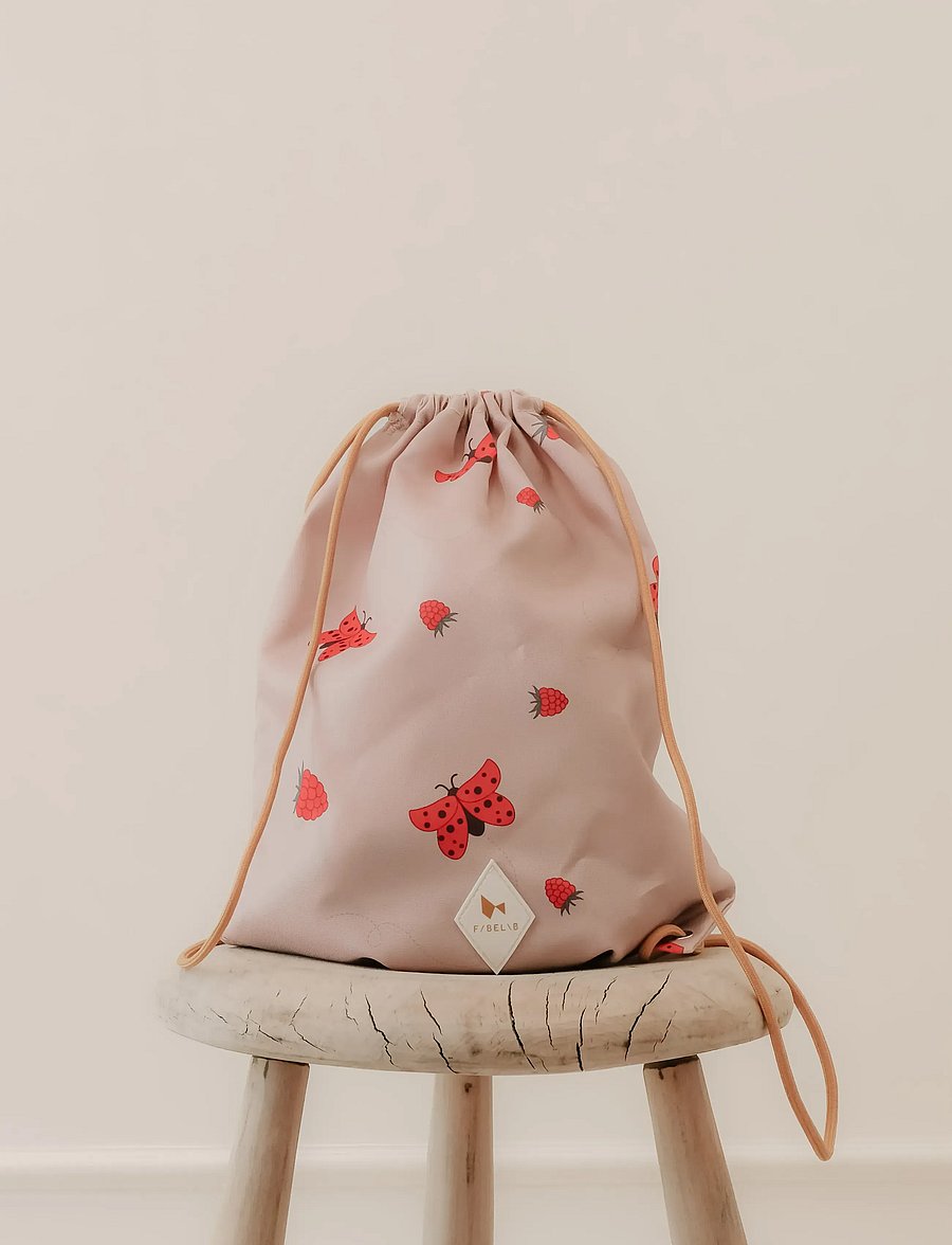 Fabelab - String Bag - Into The Garden - rucksäcke - sirocco - 0