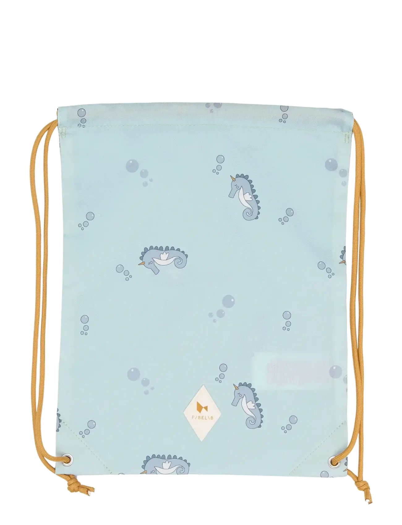 Fabelab - String Bag - Under The Sea - Íþróttatöskur - misty blue - 2