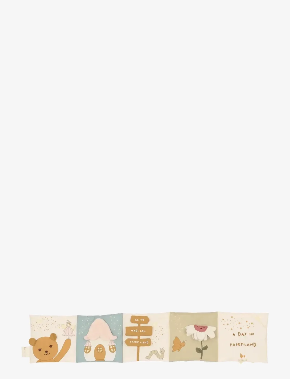 Fabelab - Fabric Book - Fairyland - babyböcker - seedpearl - 2