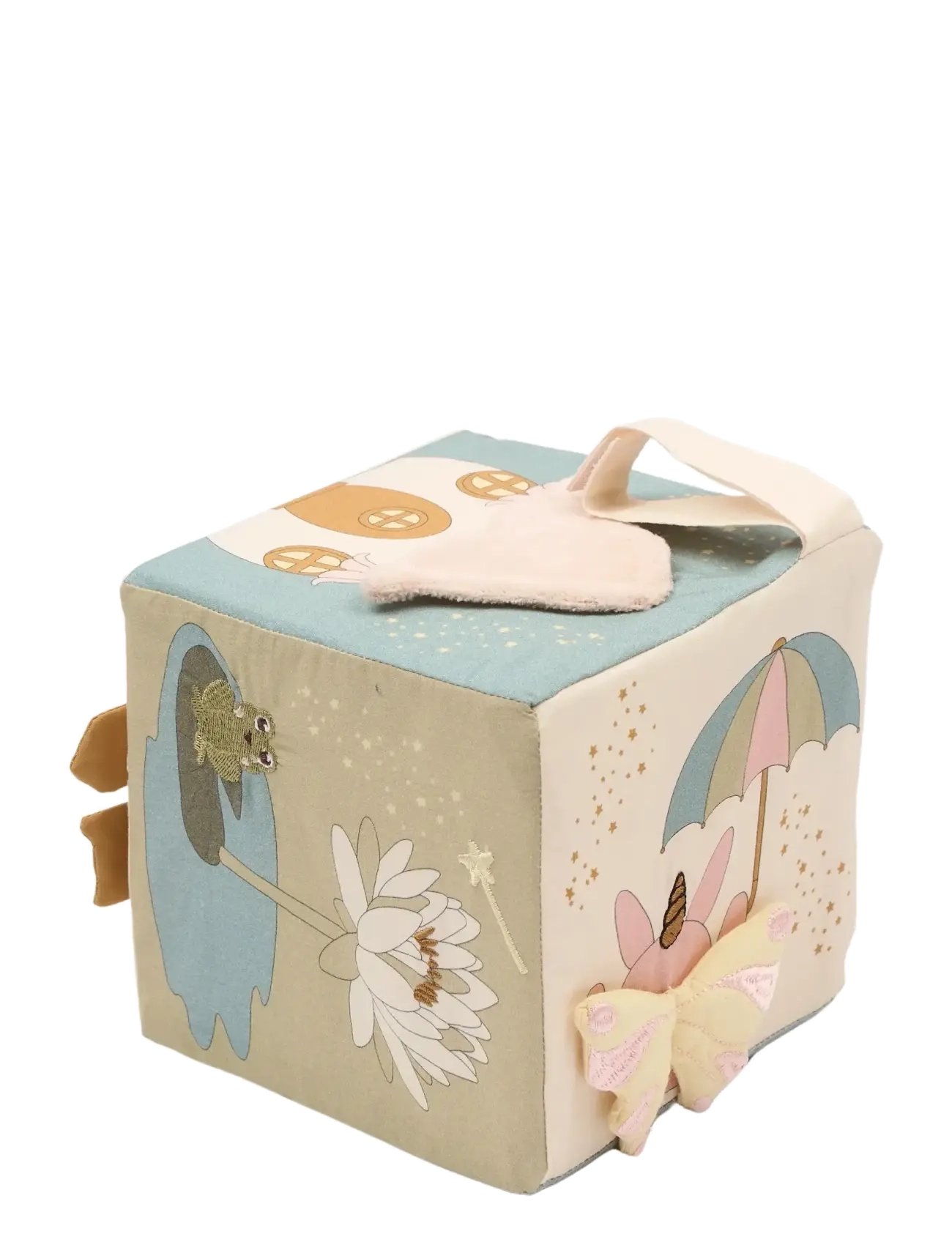 Fabelab Fabric Cube - Fairyland - Autumn deals - SEEDPEARL / multi