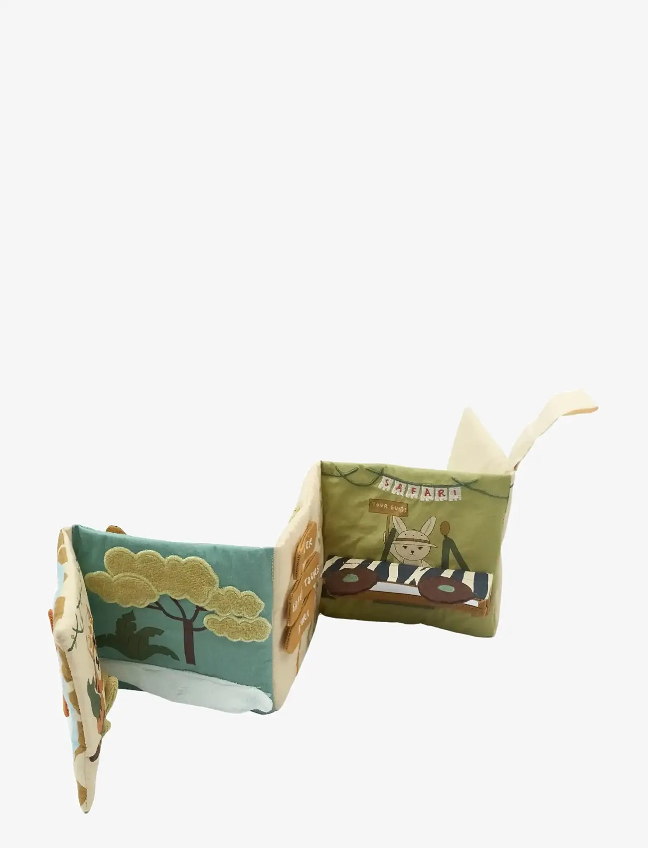 Fabelab - Fabric Book - Safari - babybøger - seedpearl - 2