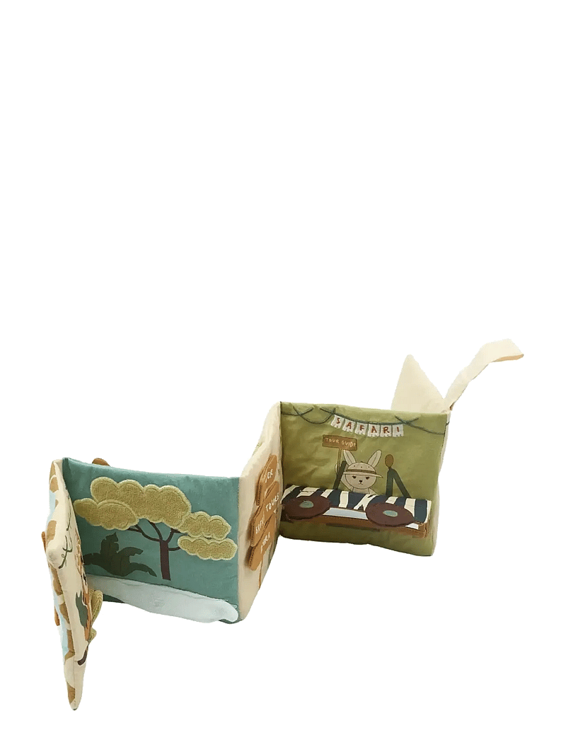 Fabelab - Fabric Book - Safari - babybøger - seedpearl - 2