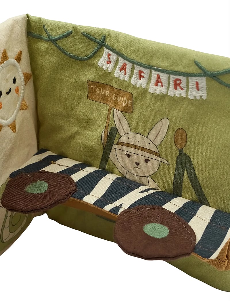 Fabelab - Fabric Book - Safari - babybøger - seedpearl - 4