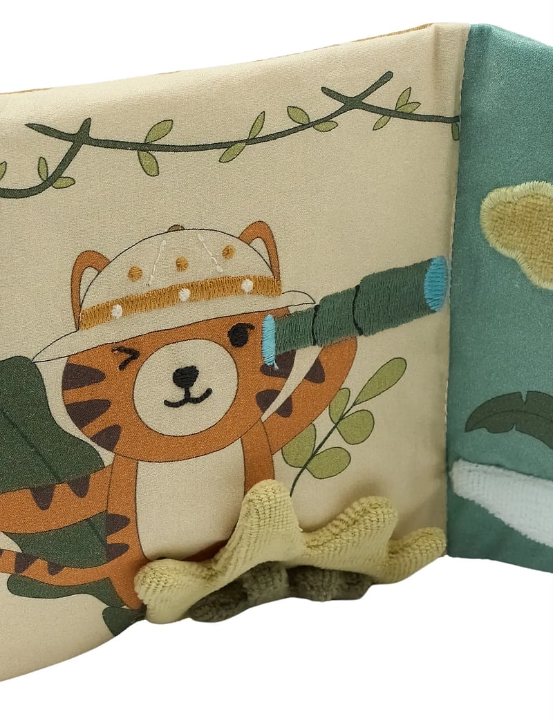 Fabelab - Fabric Book - Safari - babybøger - seedpearl - 5