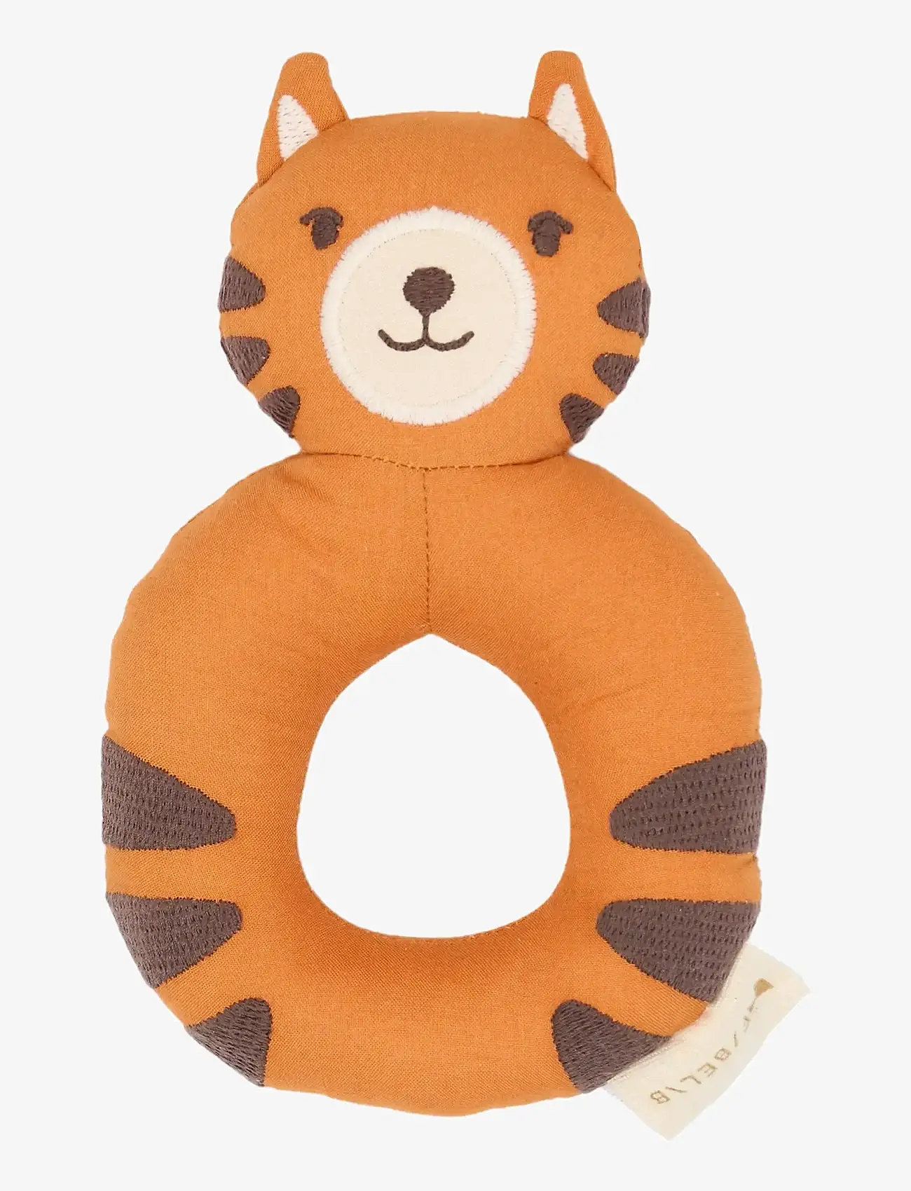 Fabelab - Rattle - Tiger - skallror - desert sun - 1