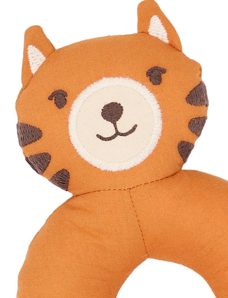 Fabelab - Rattle - Tiger - skallror - desert sun - 3