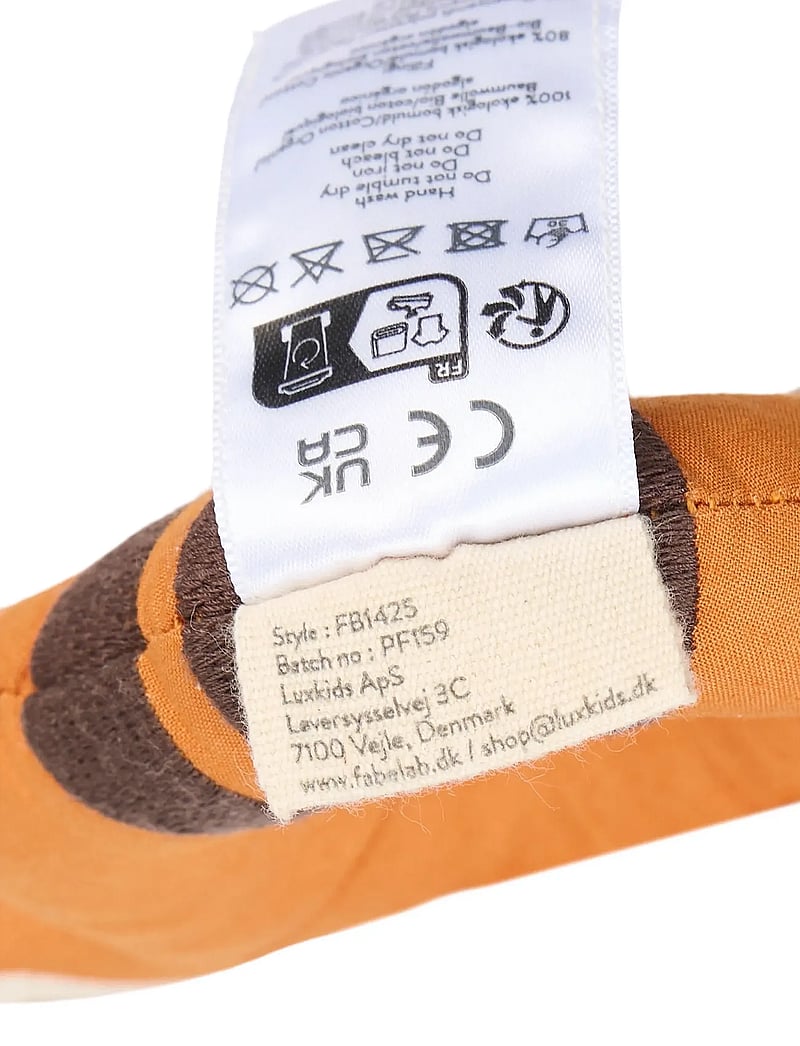 Fabelab - Rattle - Tiger - skallror - desert sun - 4