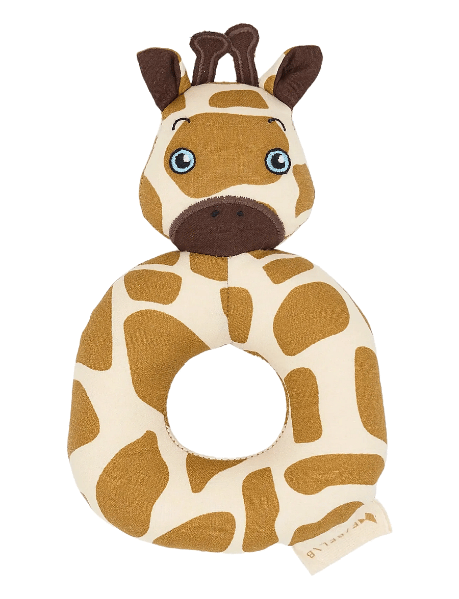 Fabelab - Rattle - Giraf - kõrinad - seedpearl - 0