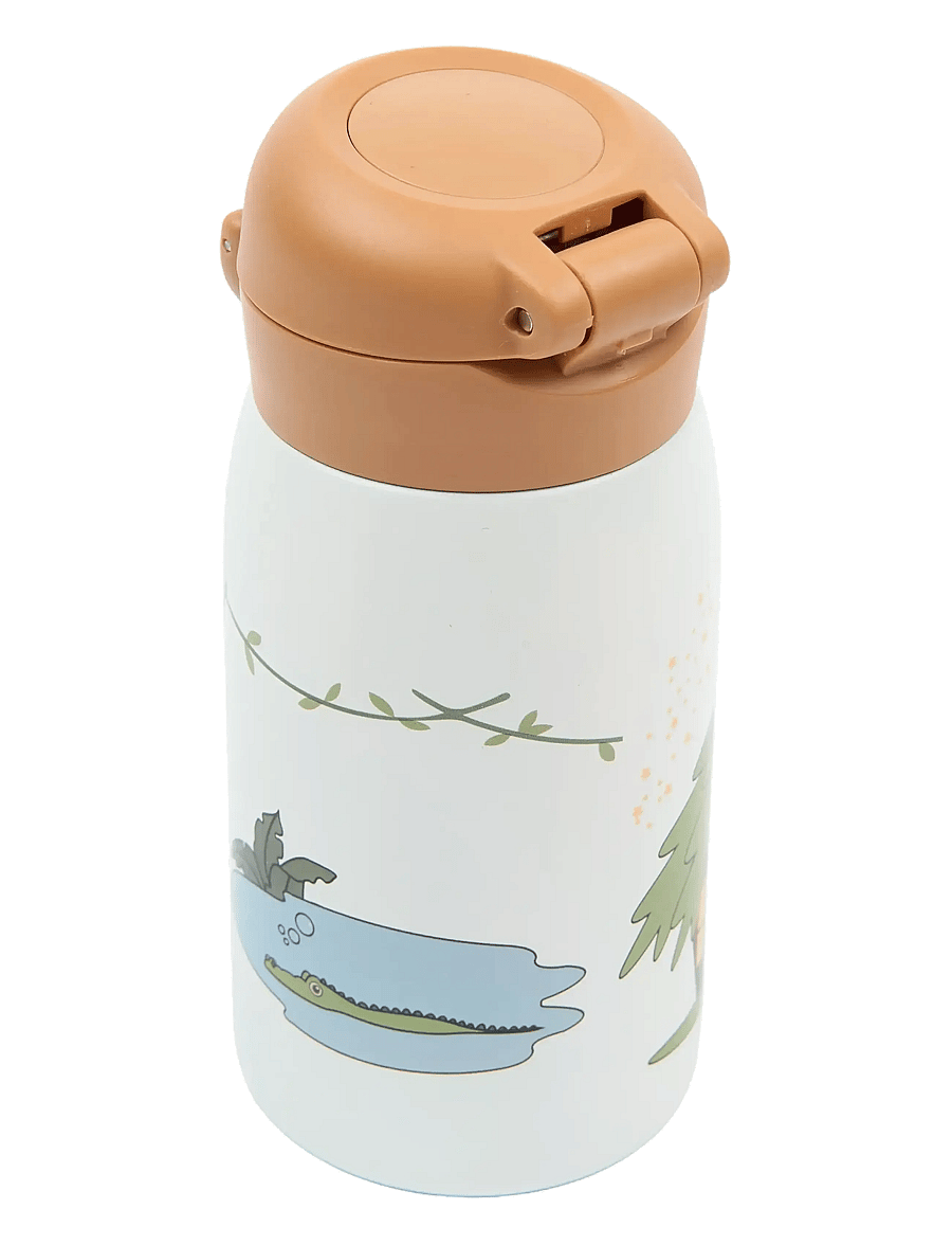 Fabelab - Water Bottle - Small - Tiger - vattenflaskor - whisper white - 2