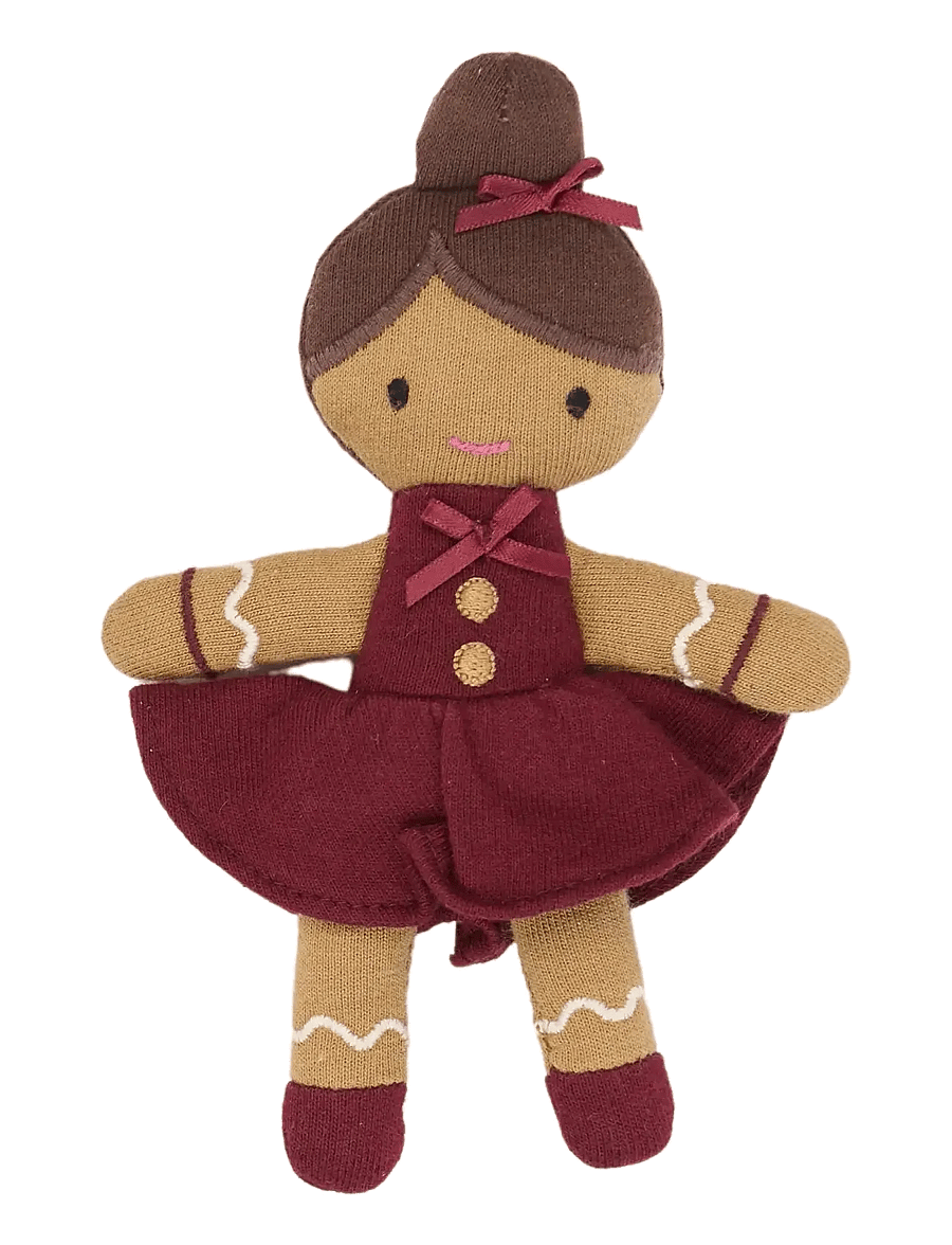 Fabelab - Pocket Friend - Gingerbread Girl - cabernet - 0