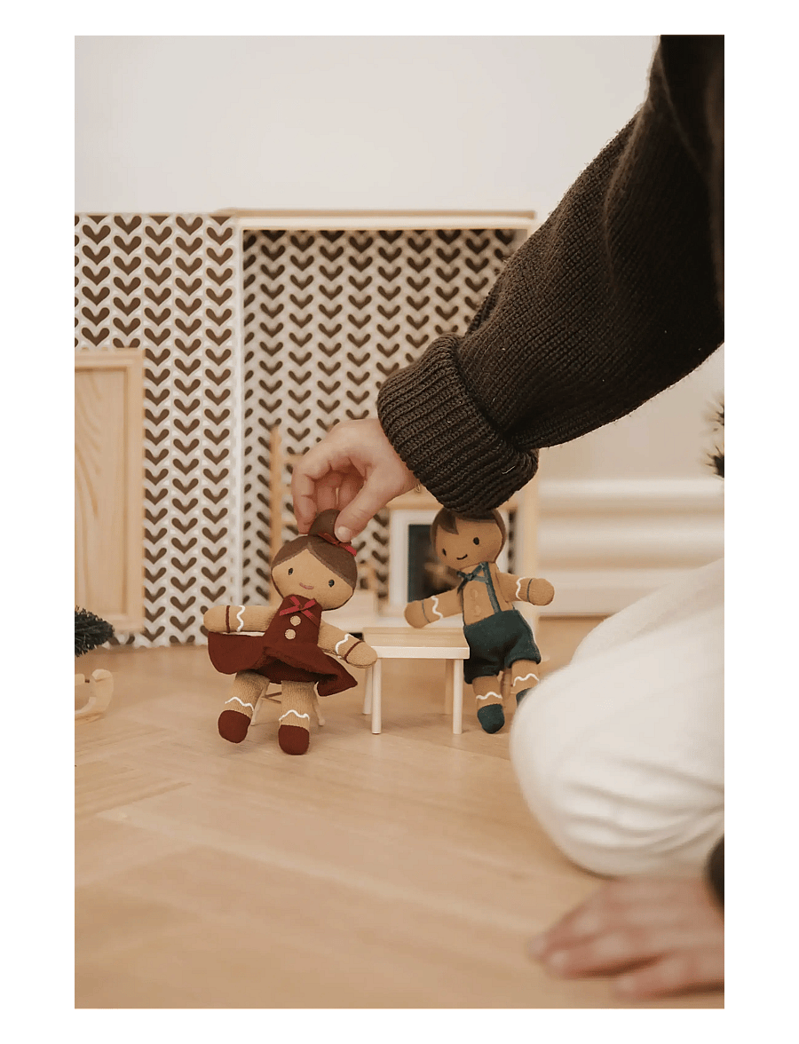 Fabelab - Pocket Friend - Gingerbread Girl - cabernet - 5
