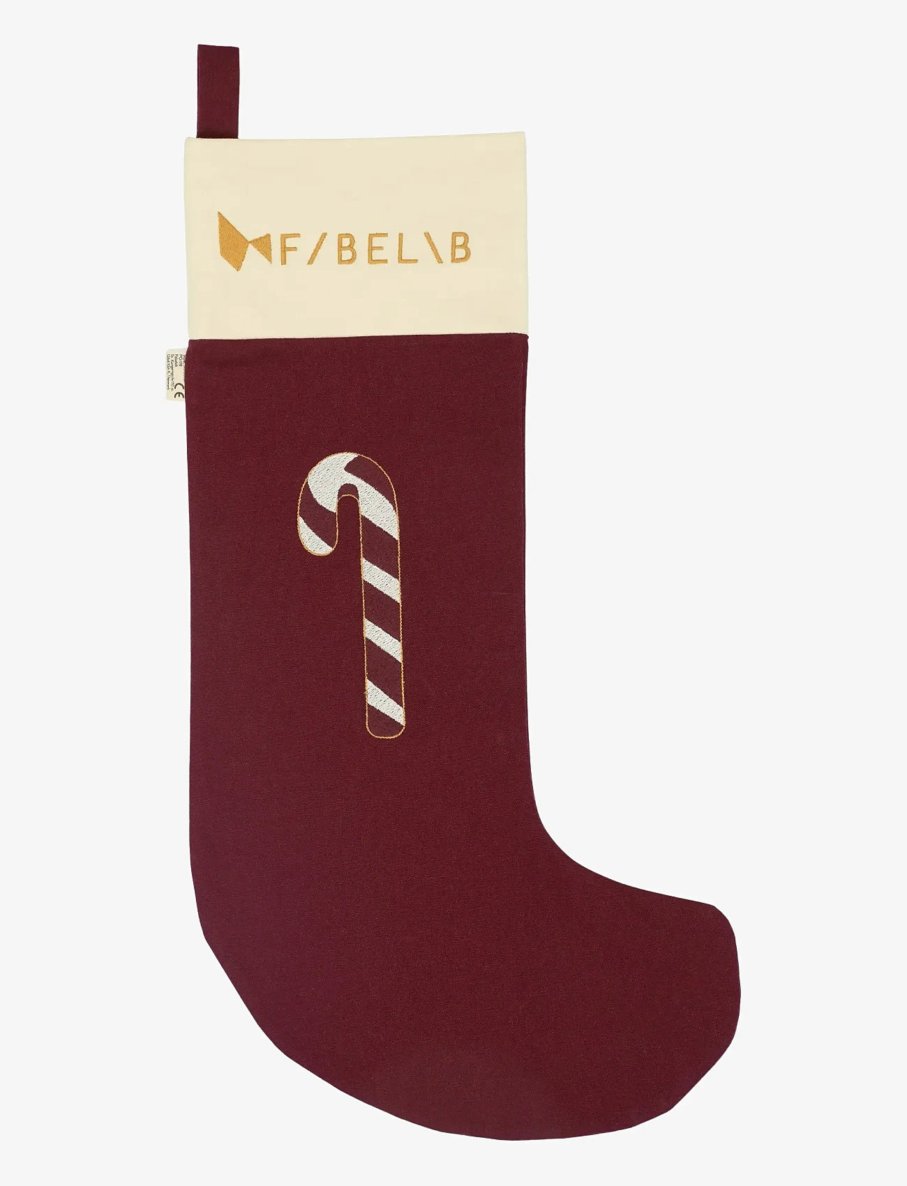 Fabelab - Christmas Stocking Red - julpynt - cabernet - 0