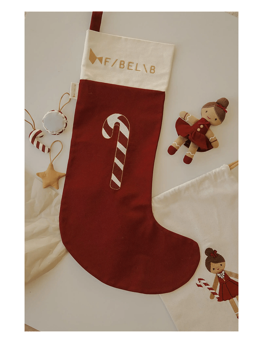 Fabelab - Christmas Stocking Red - cabernet - 3
