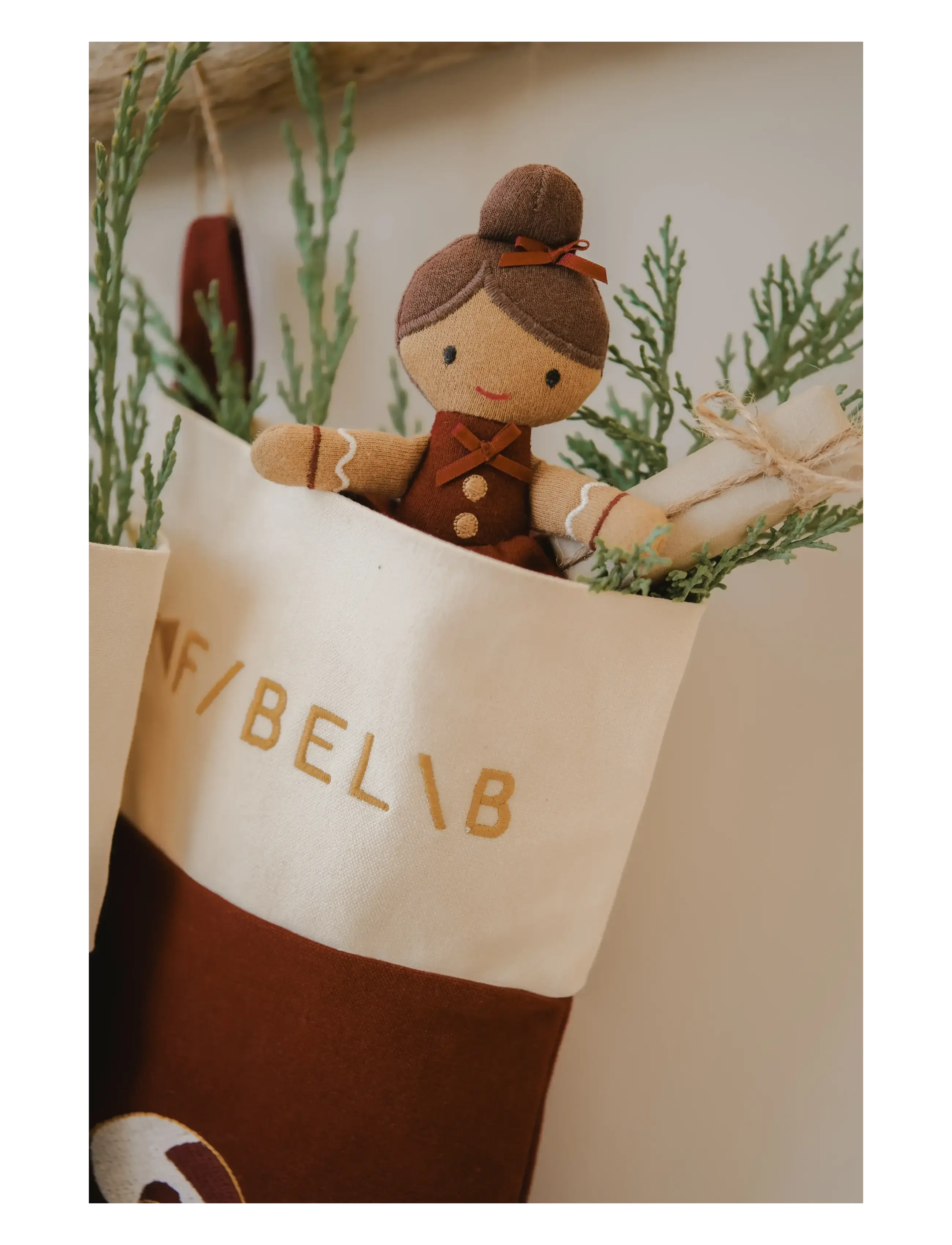 Fabelab - Christmas Stocking Red - cabernet - 4