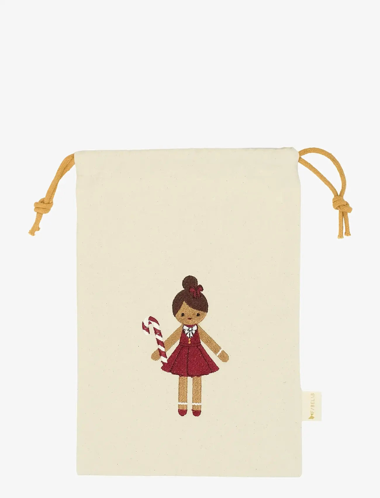 Fabelab - Christmas Gift Bags - Gingerbread G - decorations - seedpearl emb - 2