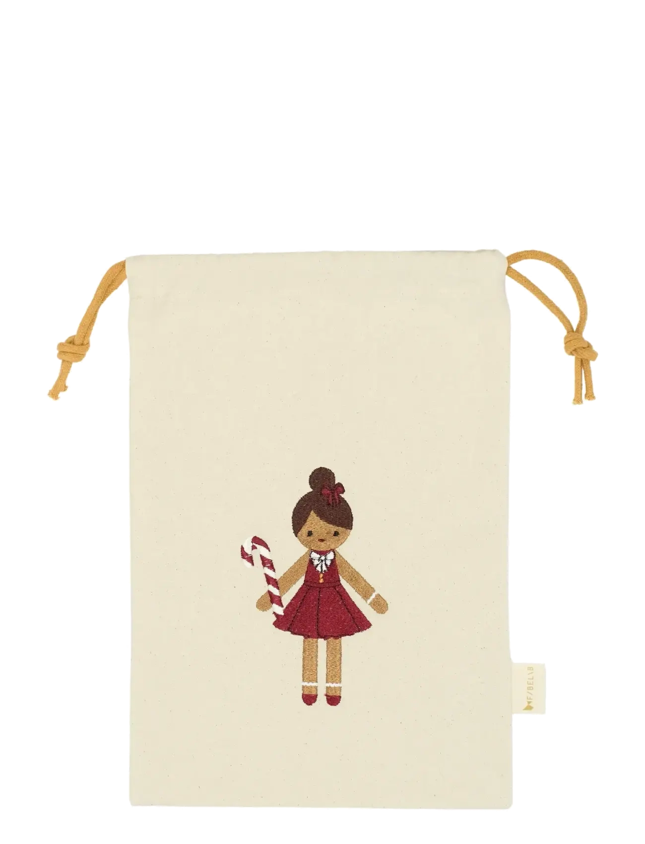 Fabelab - Christmas Gift Bags - Gingerbread G - seedpearl emb - 2