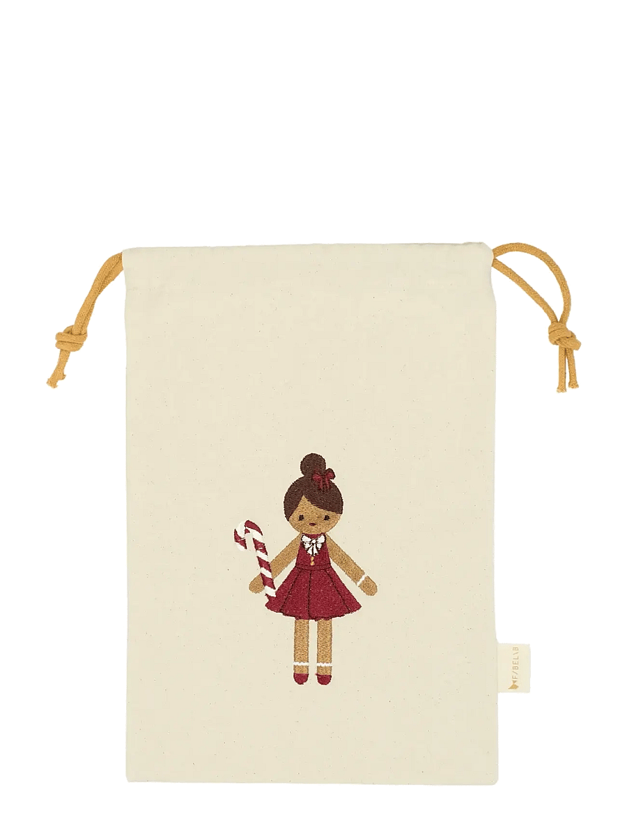 Fabelab - Christmas Gift Bags - Gingerbread G - seedpearl emb - 2