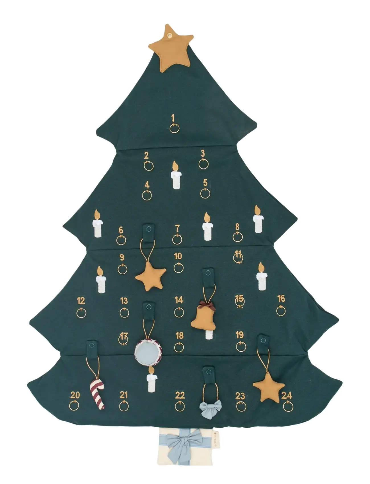 Fabelab Christmas Tree Wall Calender,,,Grün Gr.ONE SIZE