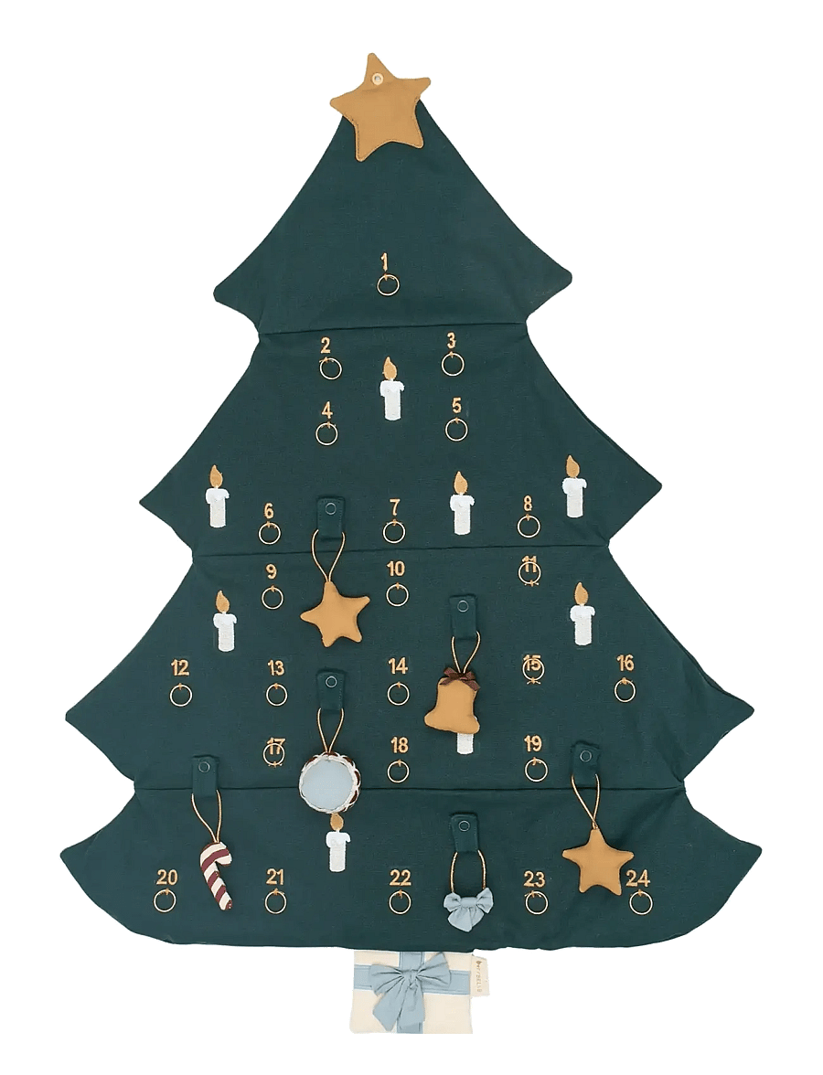 Fabelab - Christmas Tree Wall Calender - seedpearl emb - 0