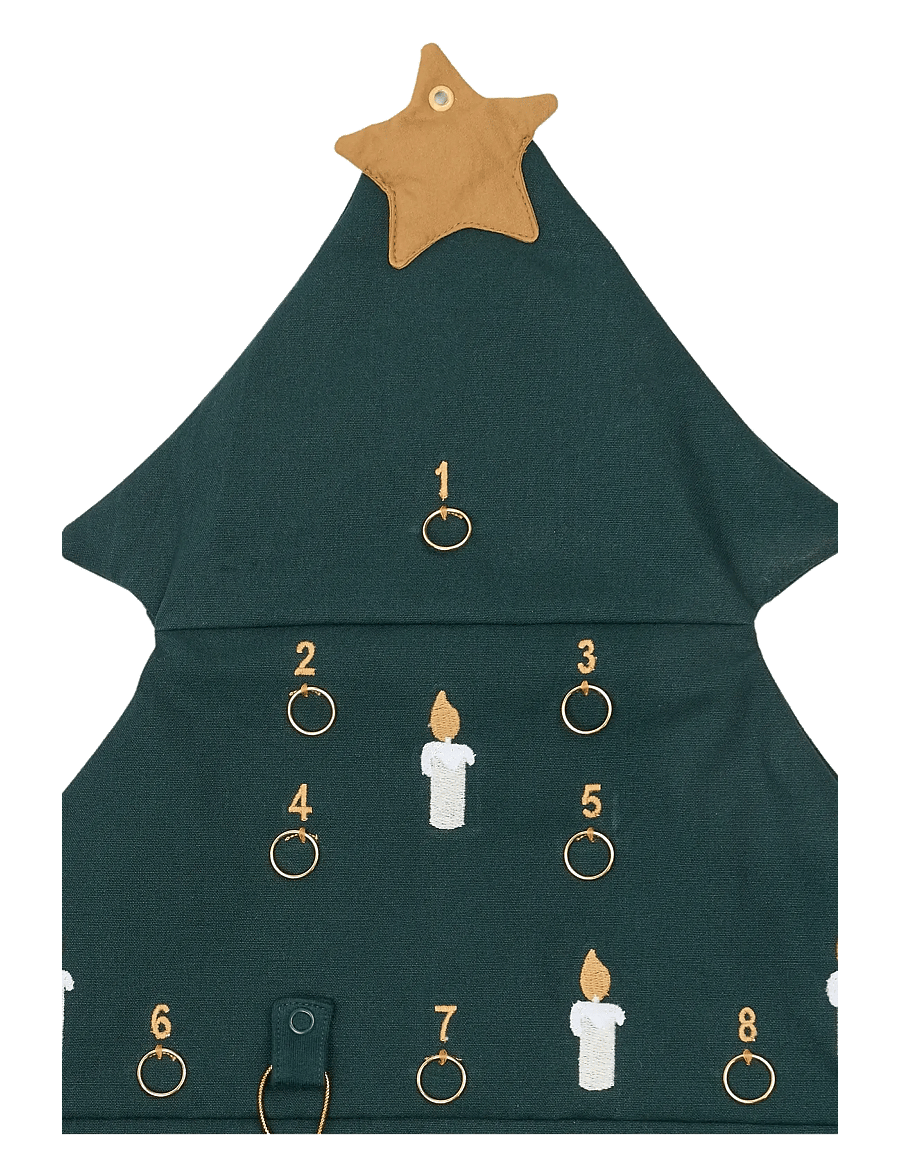 Fabelab - Christmas Tree Wall Calender - seedpearl emb - 2