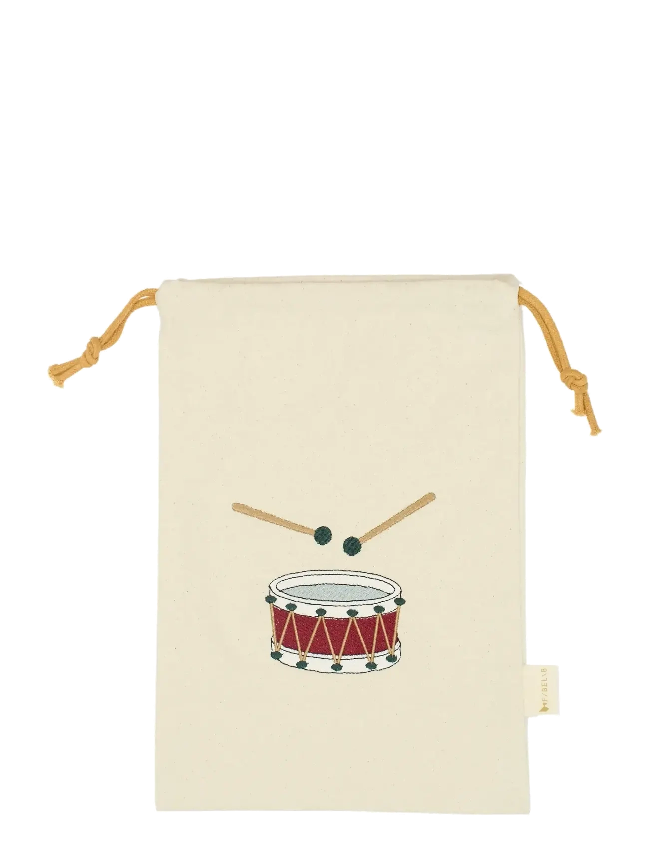 Fabelab - Christmas Gift Bags - Drum - seedpearl emb - 2