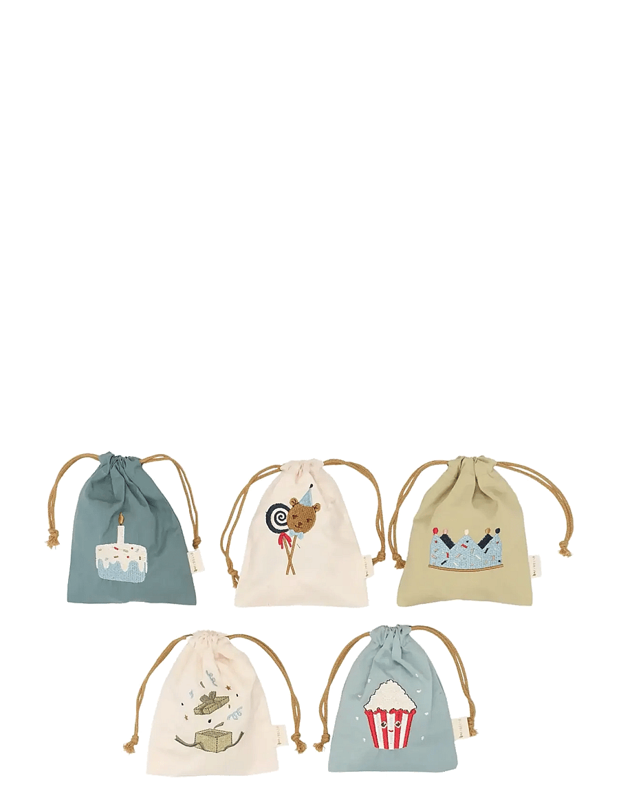 Fabelab - Celebration Bag 5-pack - Birthday - feestartikelen - goblin blue - 1