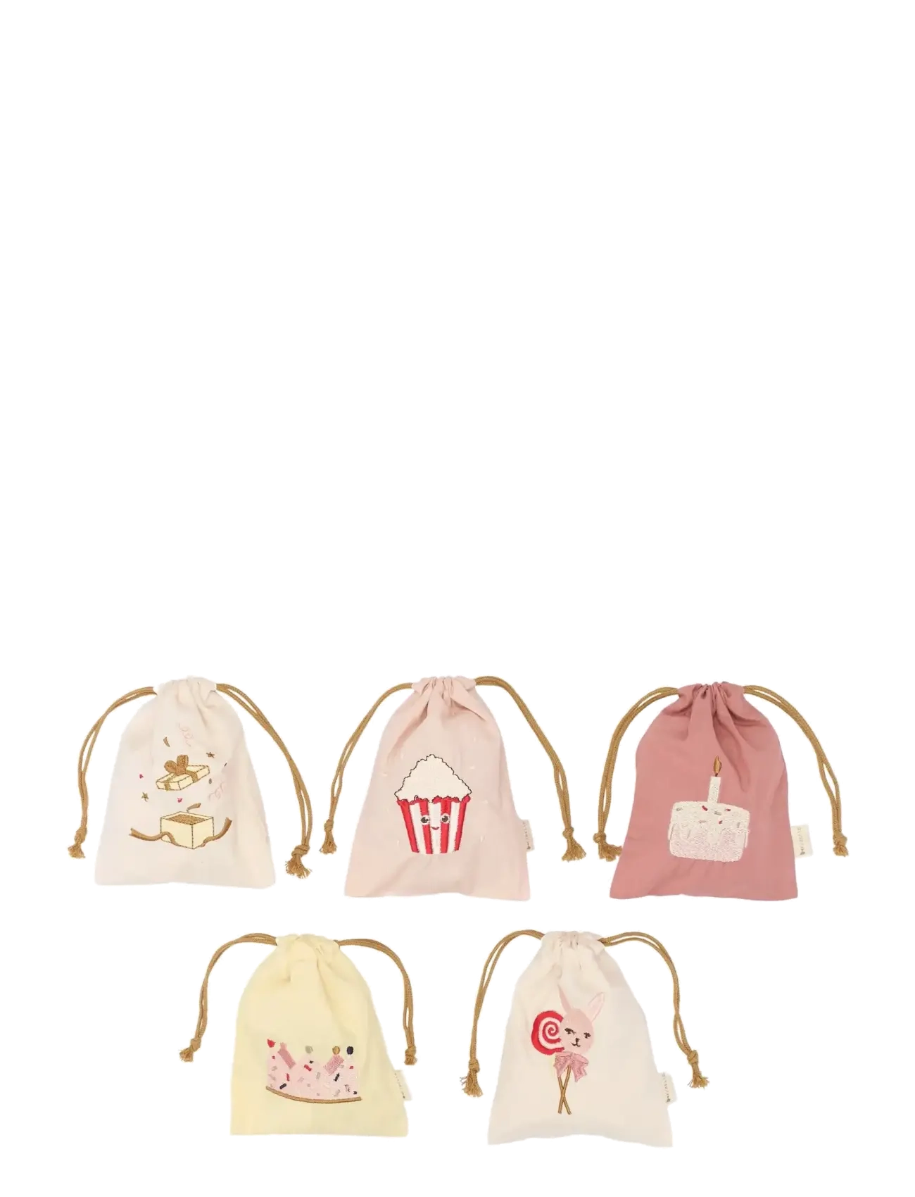 Fabelab Celebration Bag 5-pack - Birthday - Lapse sünnipäev - ASH ROSE / pink/rose