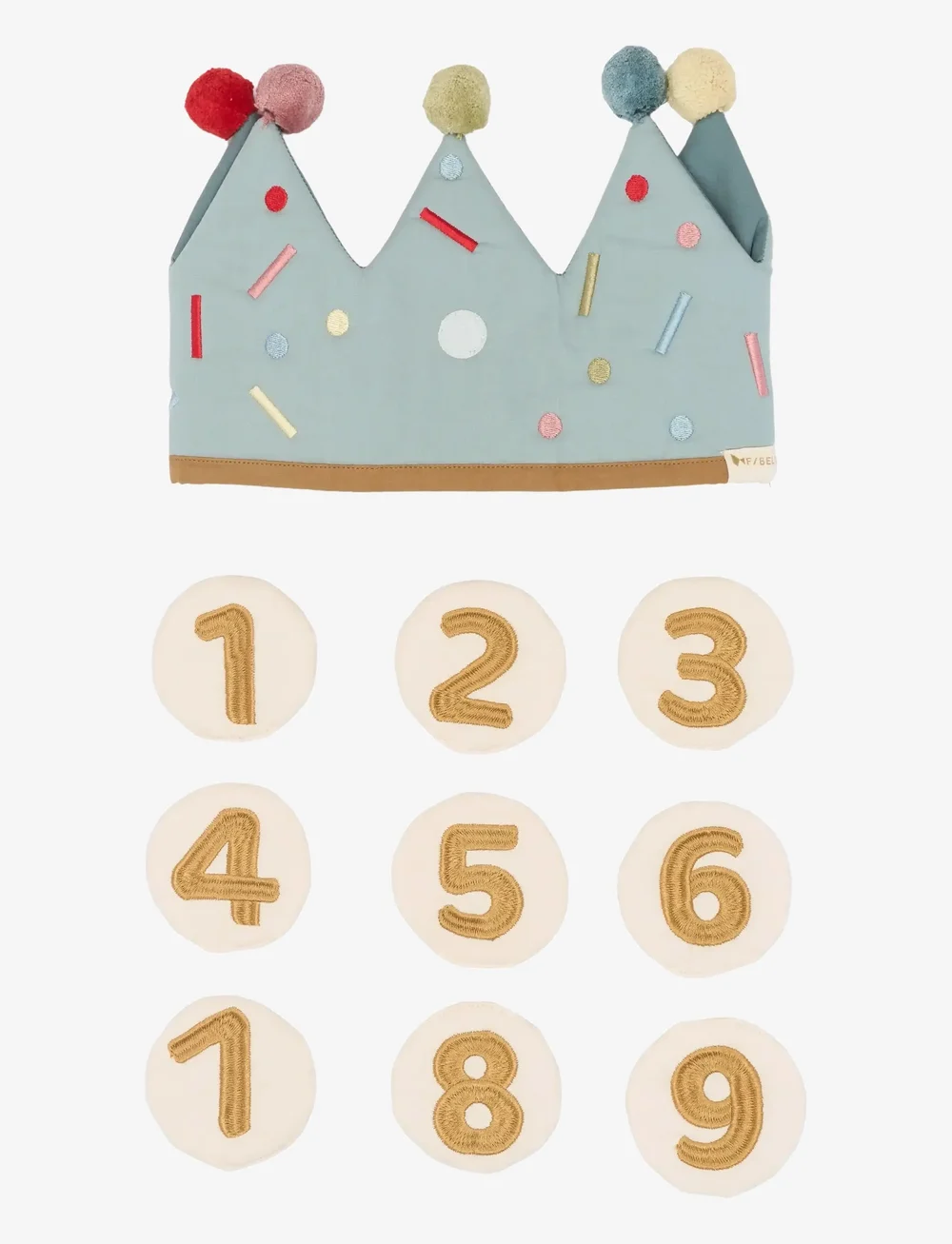 Fabelab - Celebration Crown Blue Mix - Birthd - party supplies - slate - 1