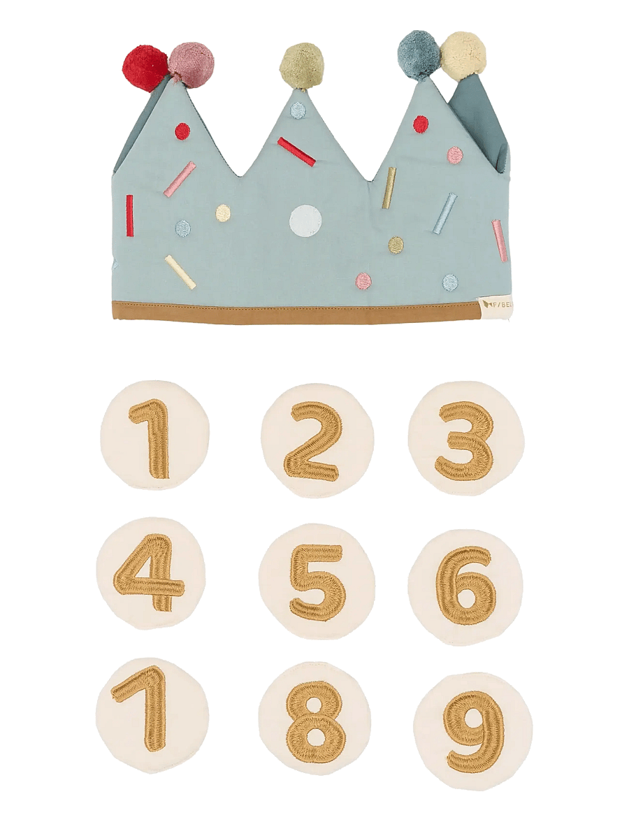 Fabelab - Celebration Crown Blue Mix - Birthd - slate - 1