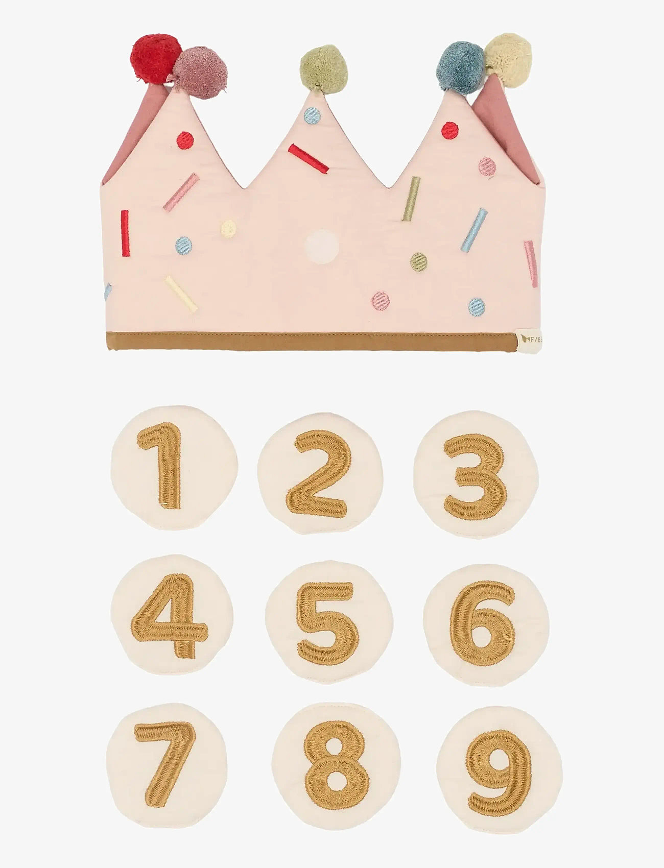 Fabelab - Celebration Crown Rose Mix - Birthd - party supplies - peach whip - 1