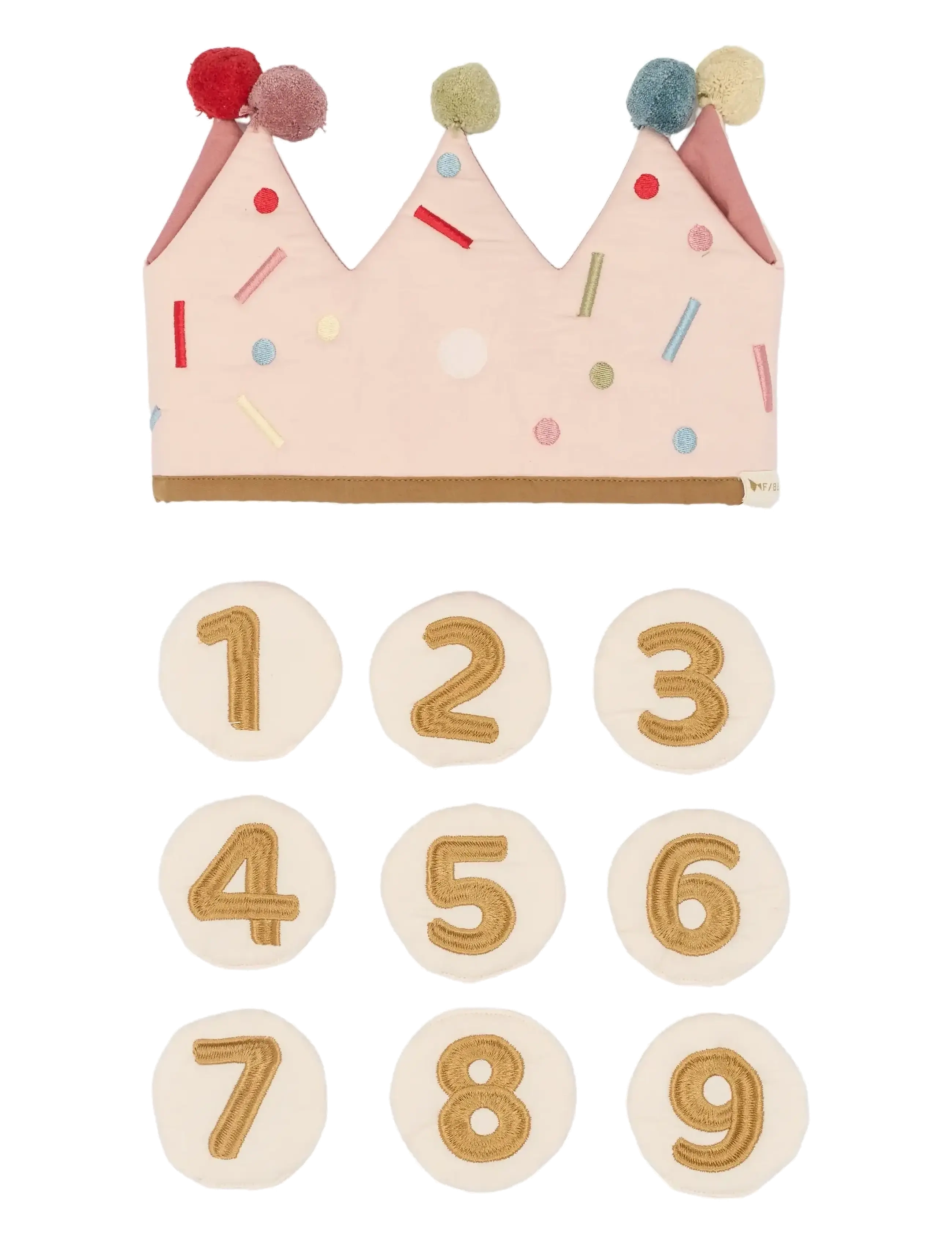Fabelab - Celebration Crown Rose Mix - Birthd - peach whip - 1