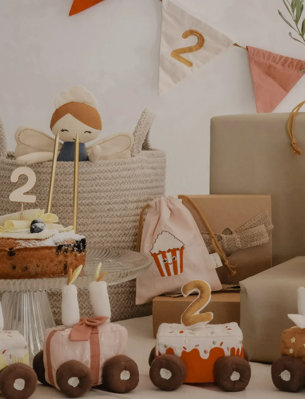 Fabelab - Celebration Train Rose Mix - Birthd - koriste-esineet - ash rose - 0