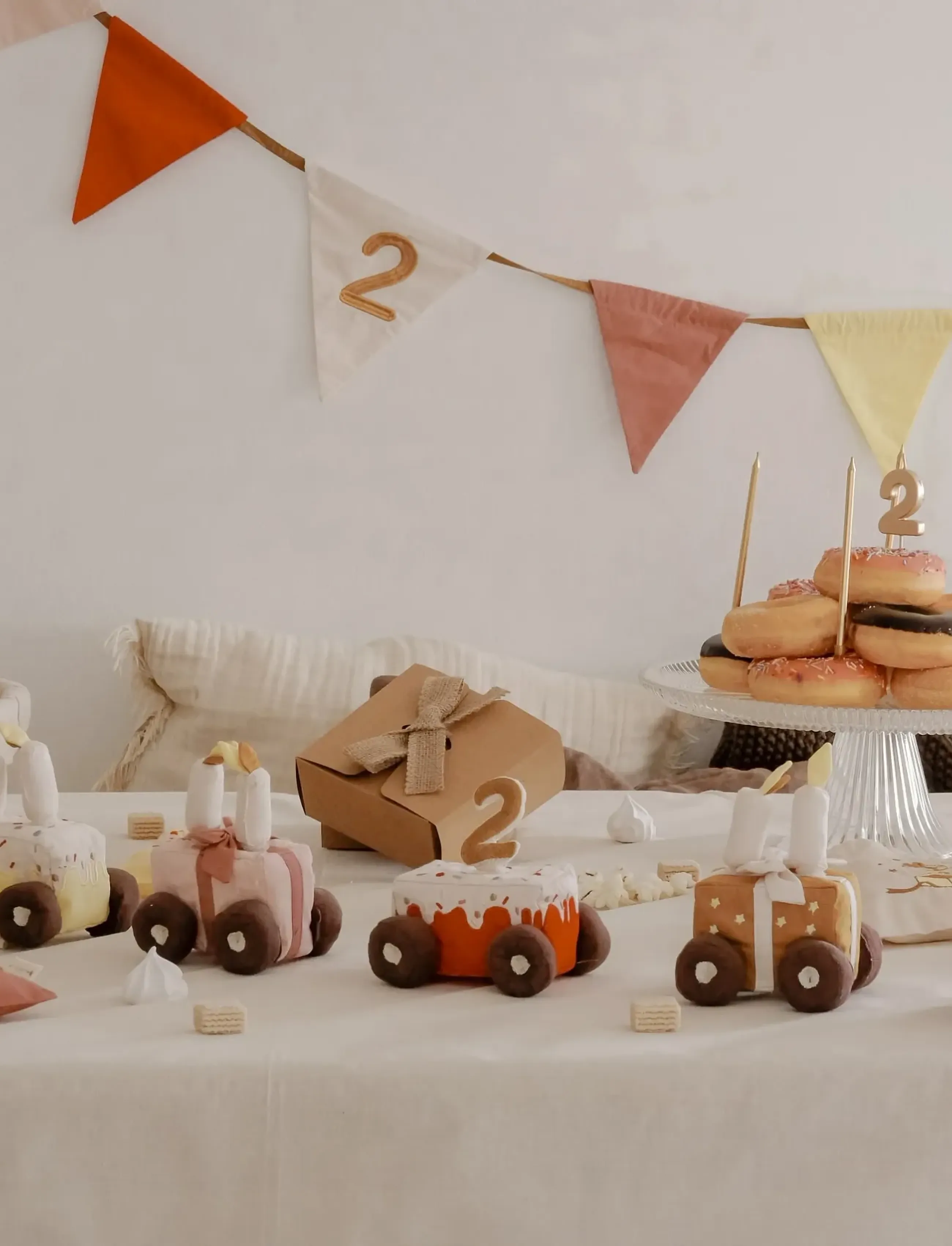 Fabelab - Celebration Train Rose Mix - Birthd - decorations - ash rose - 4
