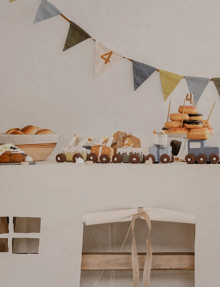 Fabelab - Garland Blue Mix - Birthday - dekorative wohnaccessoires - goblin blue - 3