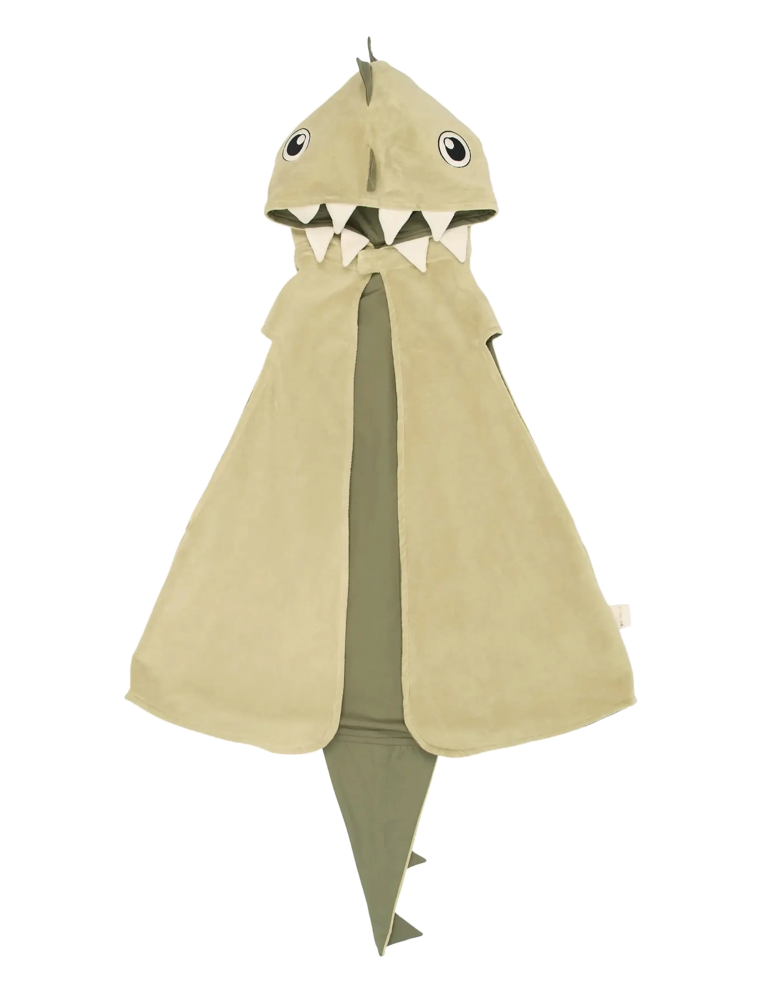 Fabelab Dress-up - Croco Cape - 4 for 3 - WEEPING WILLOW / khaki/green