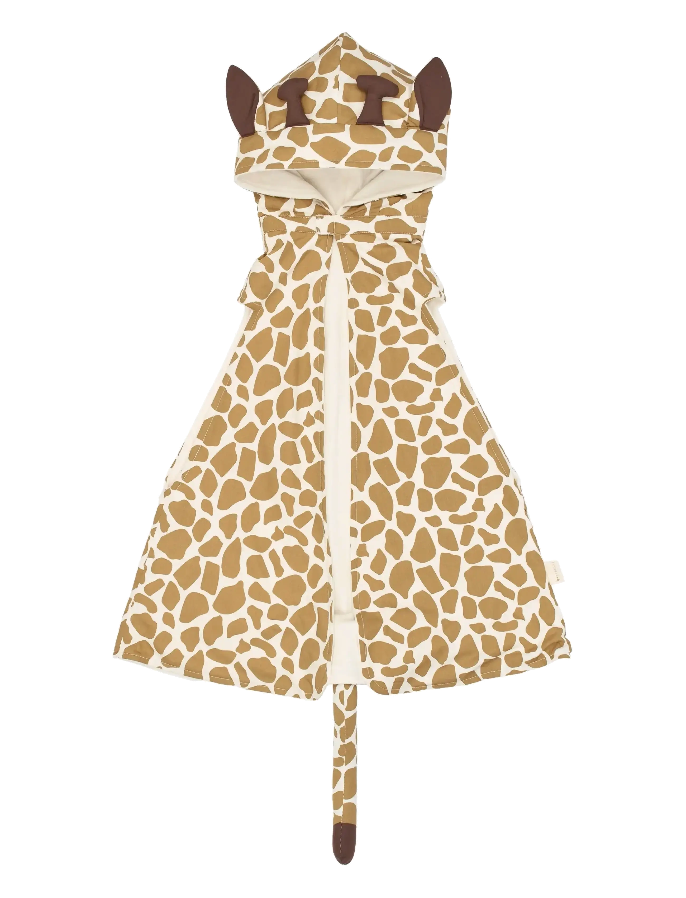 Fabelab Dress-up - Giraff Cape - 4 for 3 - SEEDPEARL / brown
