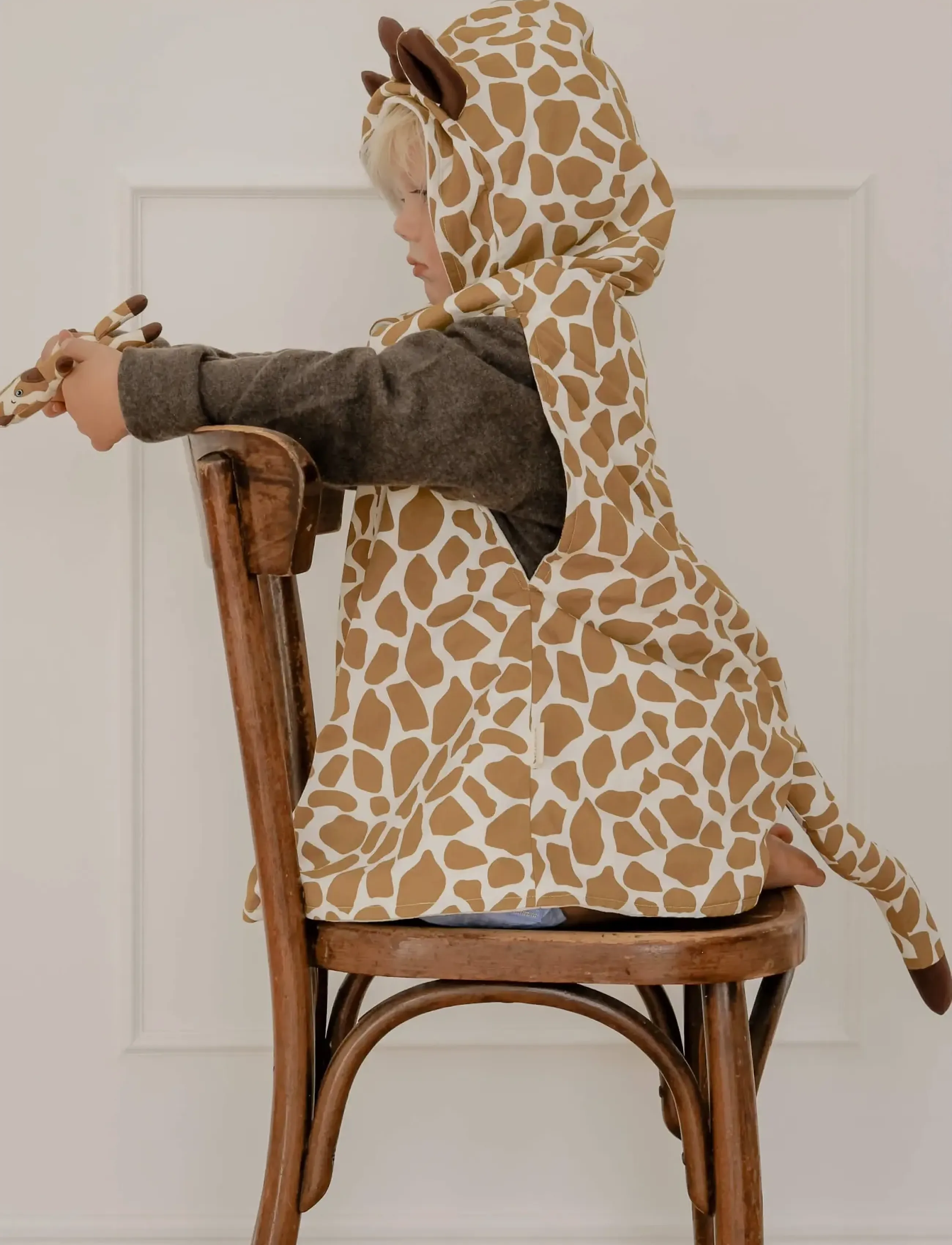Fabelab - Dress-up - Giraff Cape - maskeradkläder - seedpearl - 3